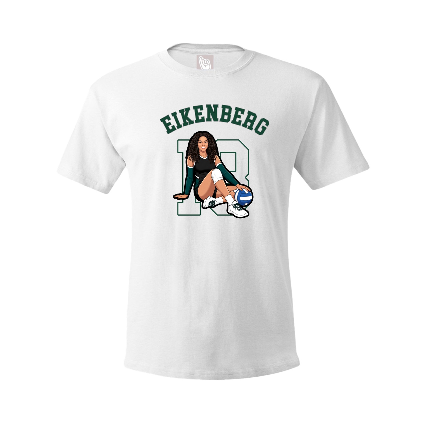 Tee — Shirsey Arch in White