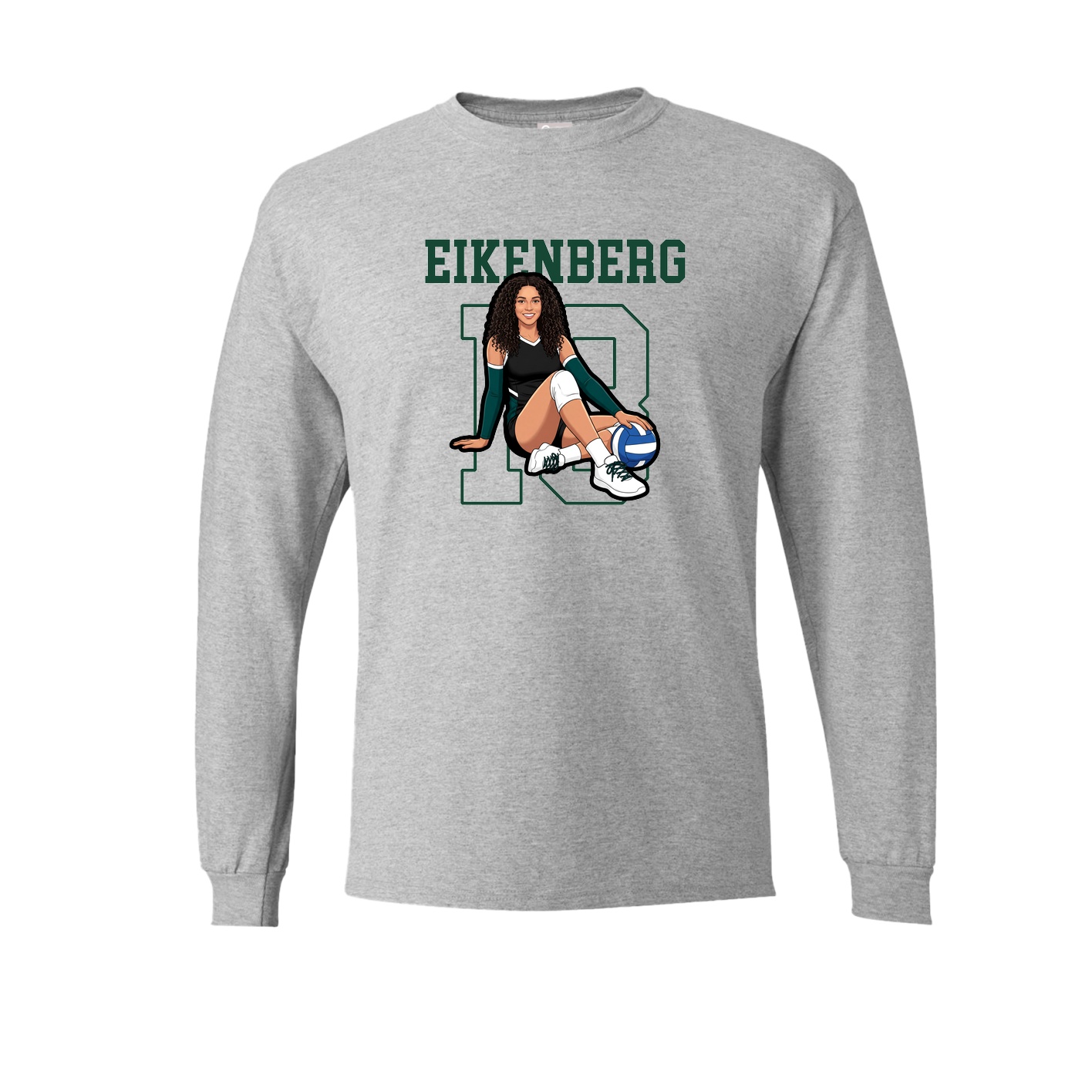 Long Sleeve Tee — Shirsey in Grey