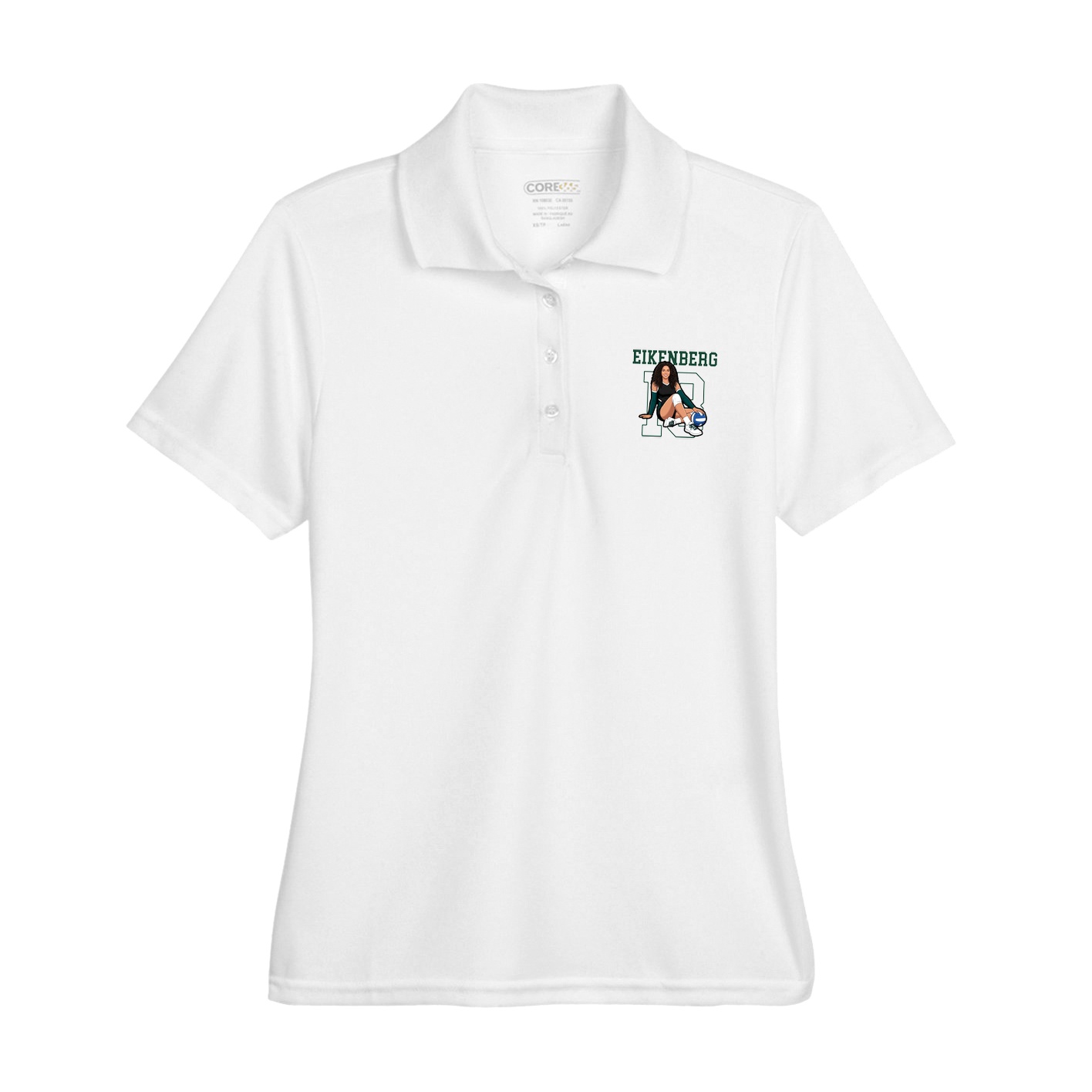 Womens Performance Polo — Shirsey in White