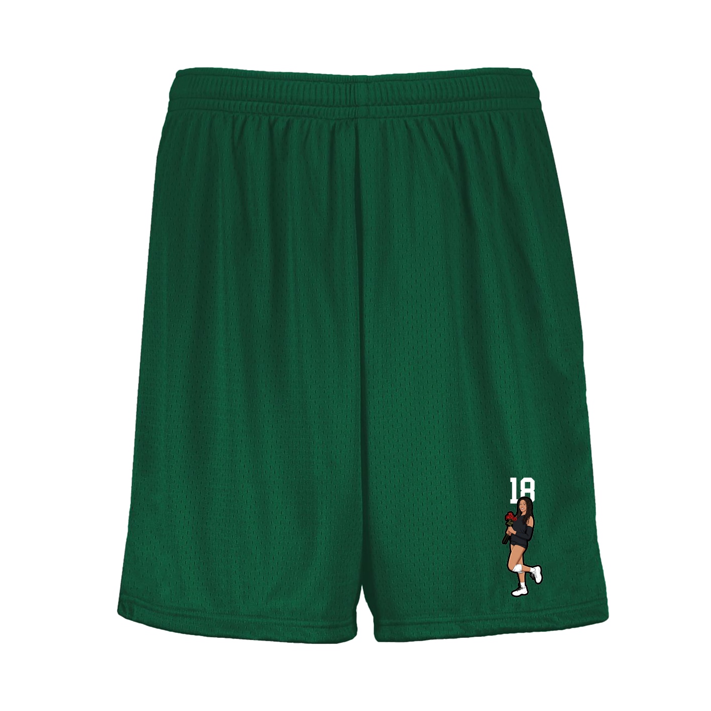 Shorts — Number Top in Green