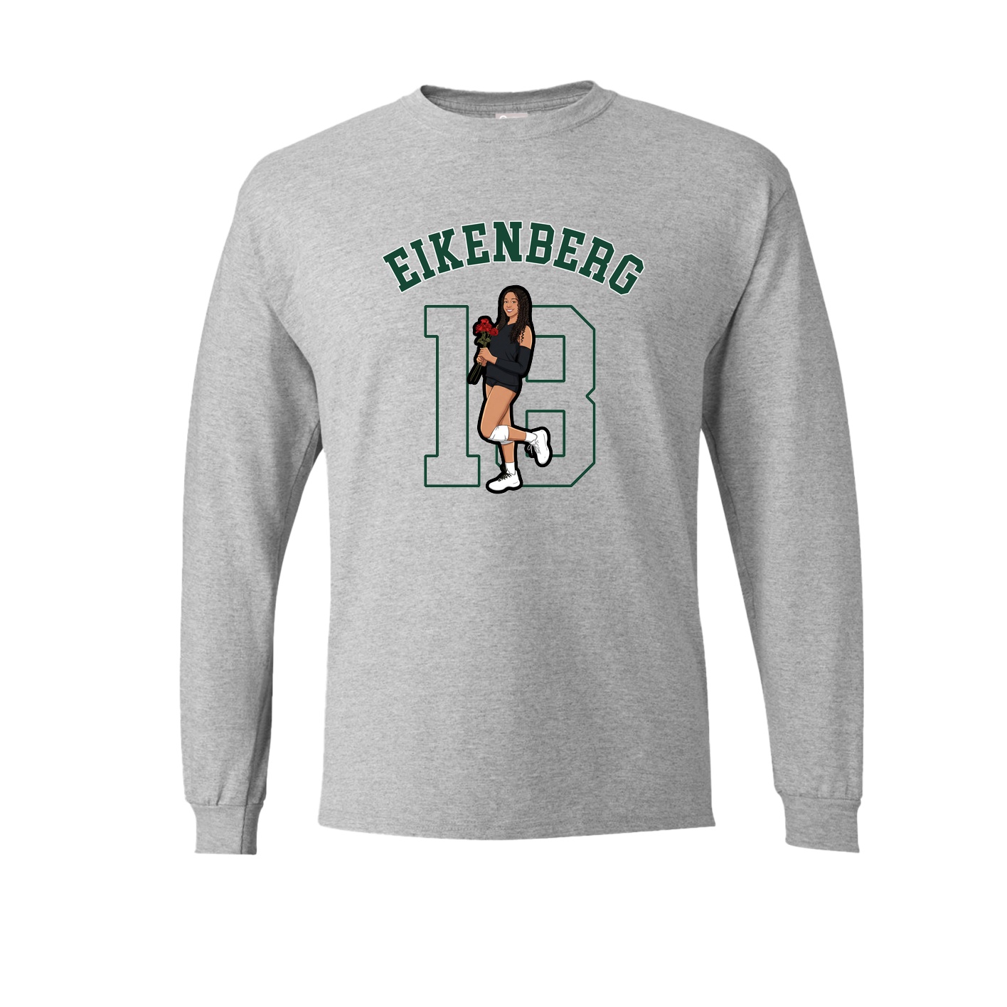Long Sleeve Tee — Shirsey Arch in Grey