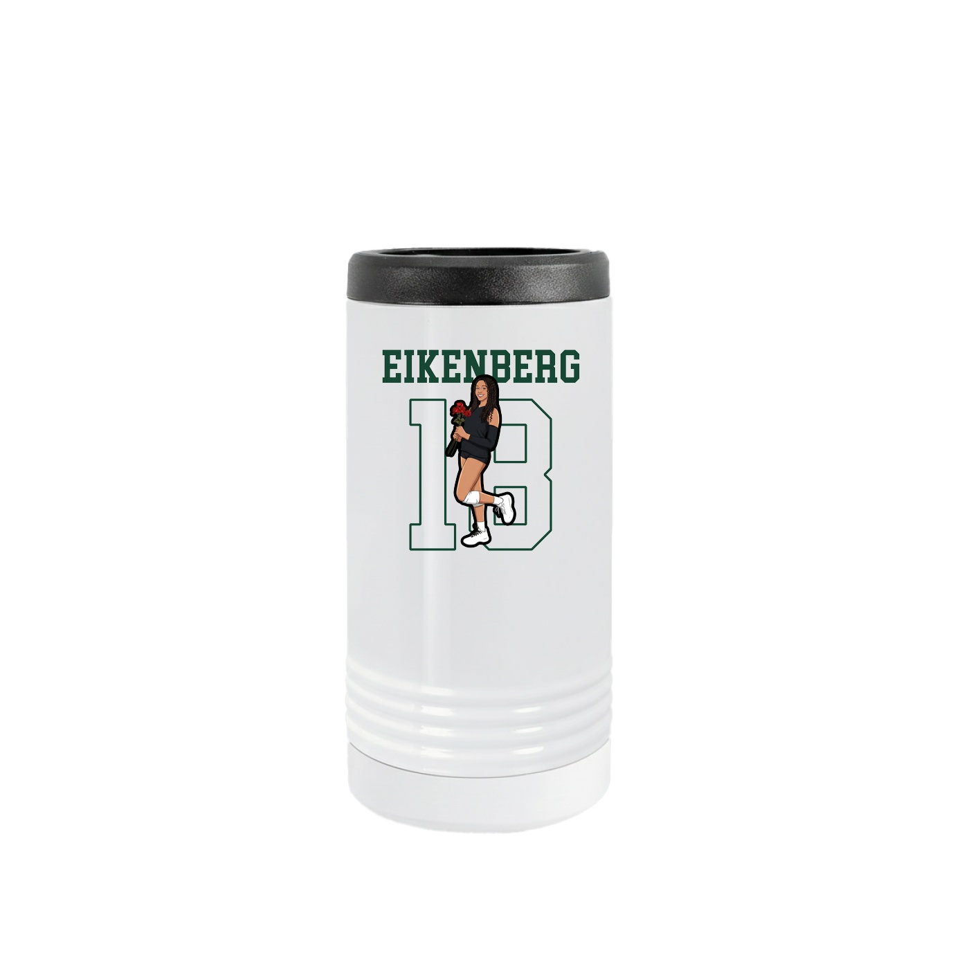 Slim Beverage Holder — Shirsey in White