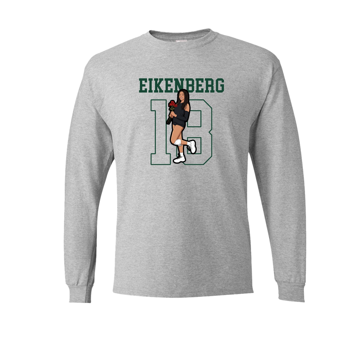 Long Sleeve Tee — Shirsey in Grey