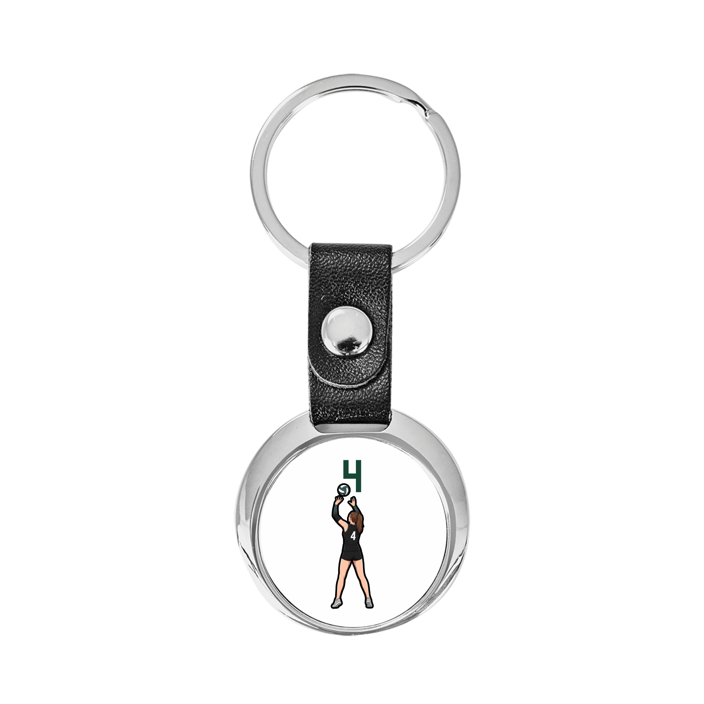Key Chain — Number Top in Classic