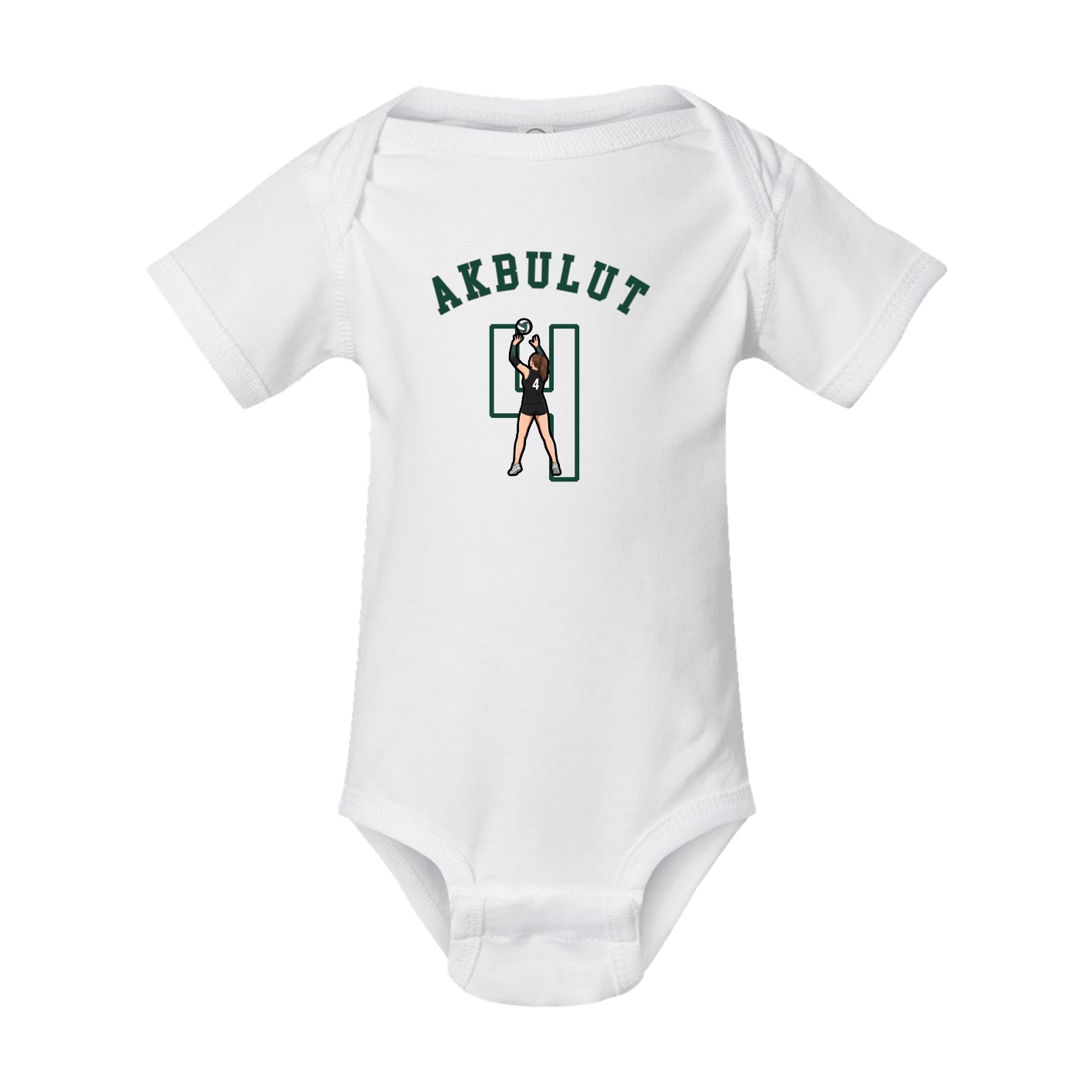 Baby Onesie — Shirsey Arch in White