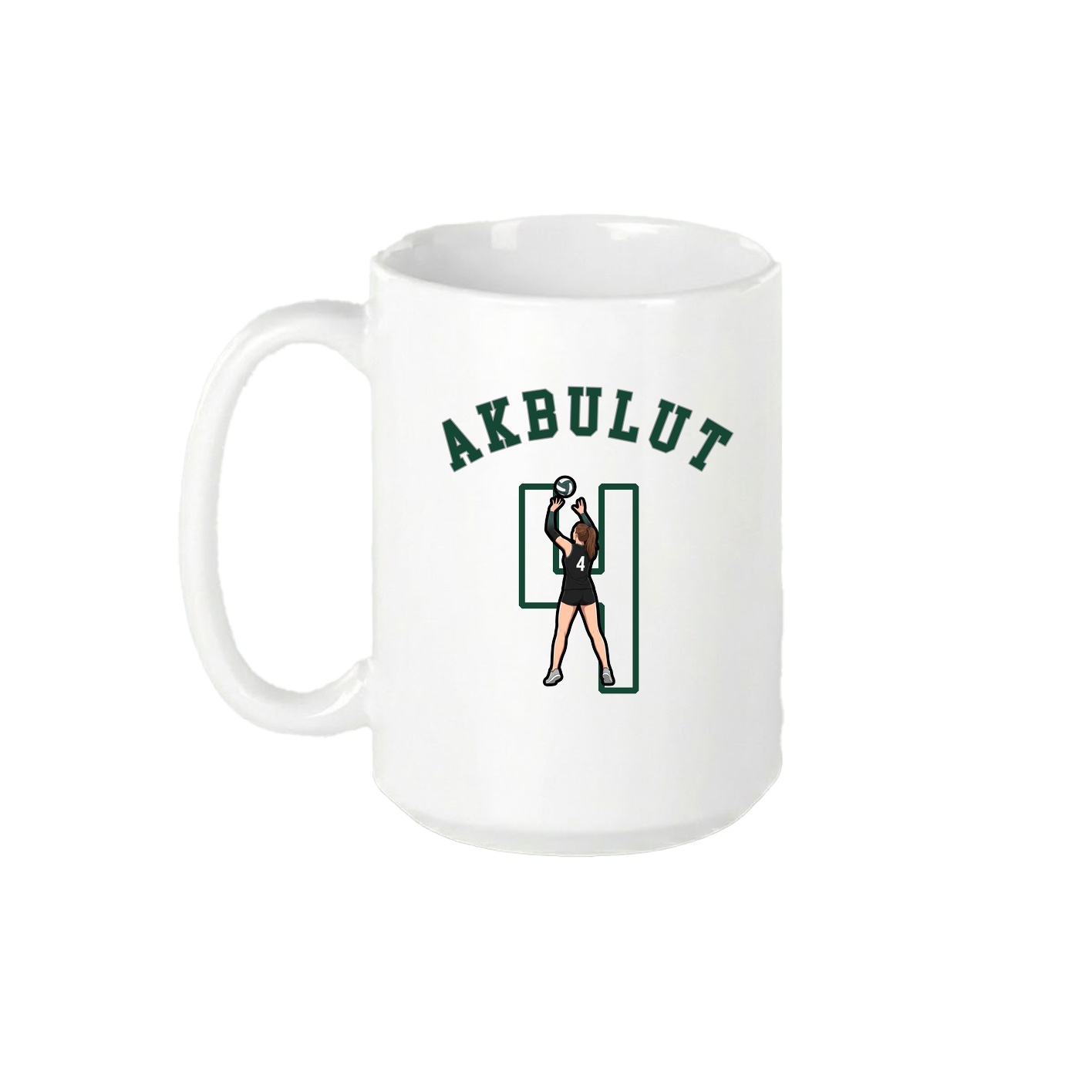 15oz Coffee Mug — Shirsey Arch in White