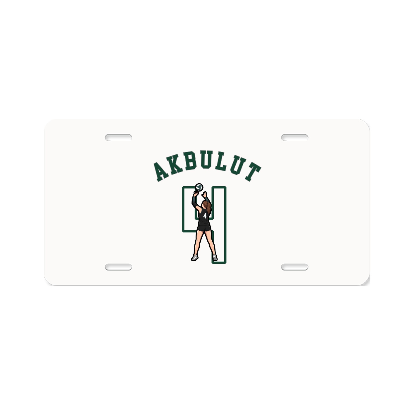 License Plate — Shirsey Arch in Classic