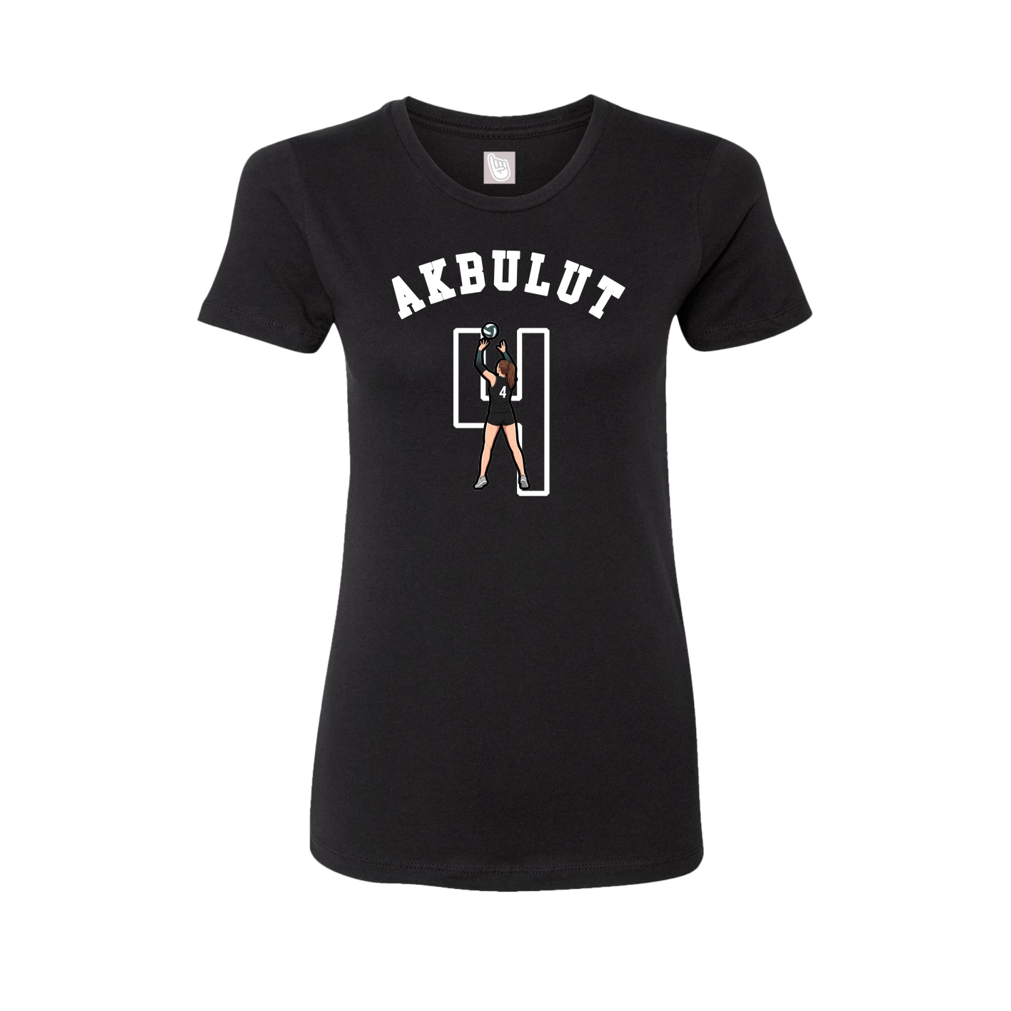 Womens Tee — Shirsey Arch in Black