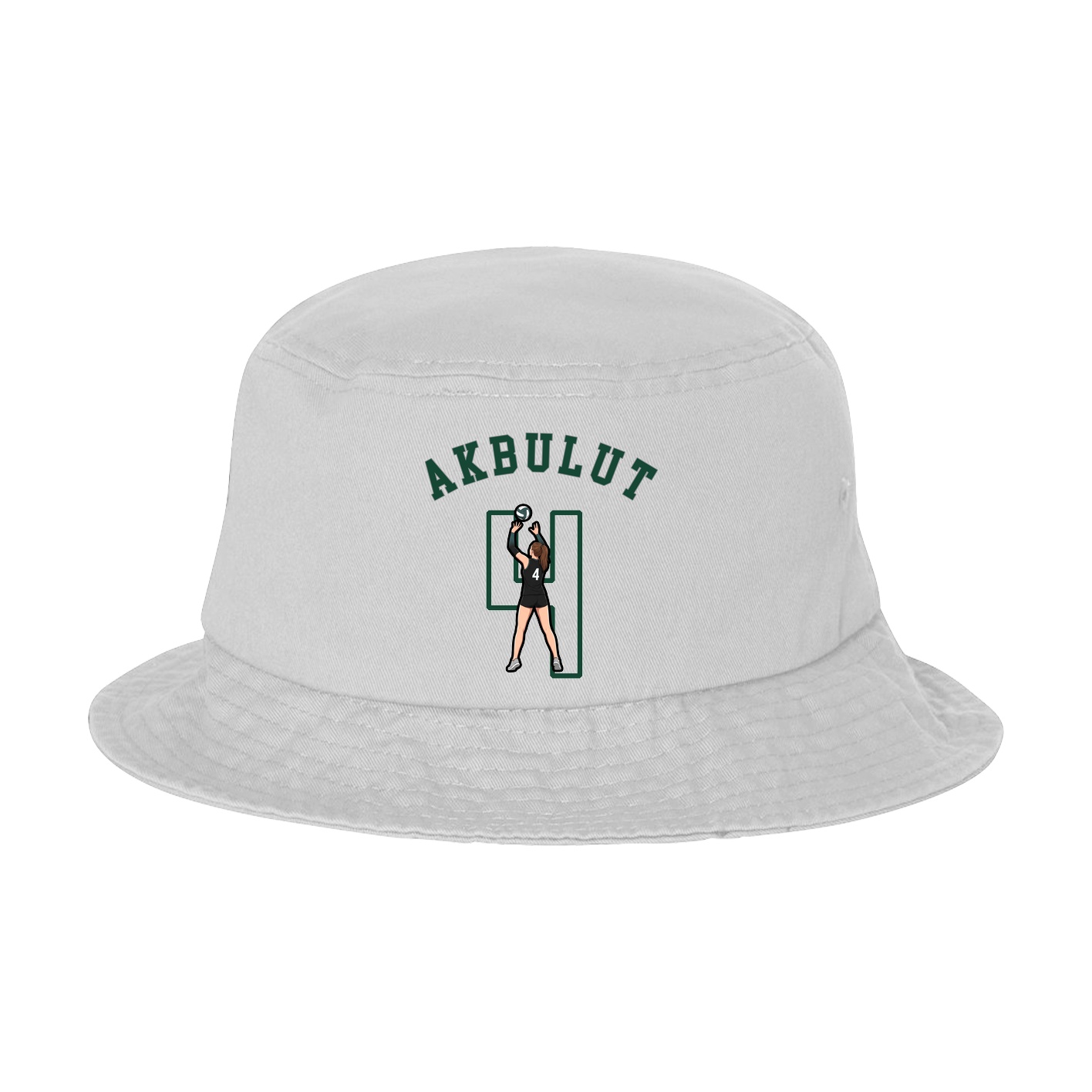 Bucket Cap — Shirsey Arch in White