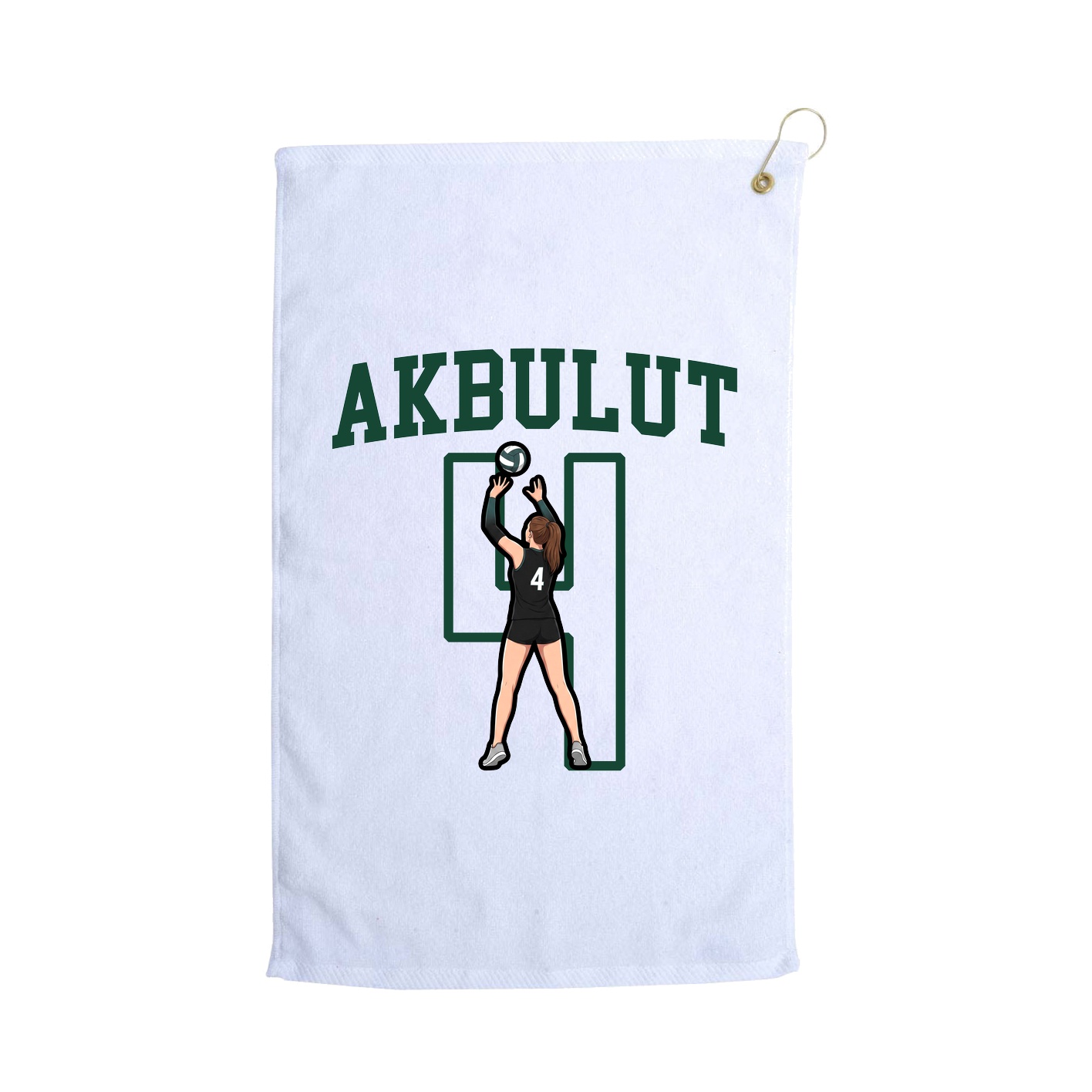 Golf Towel — Shirsey in White