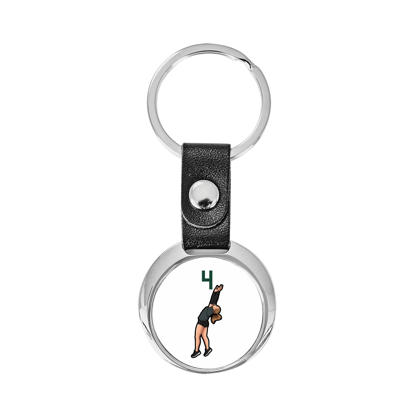 Key Chain — Number Top in Classic