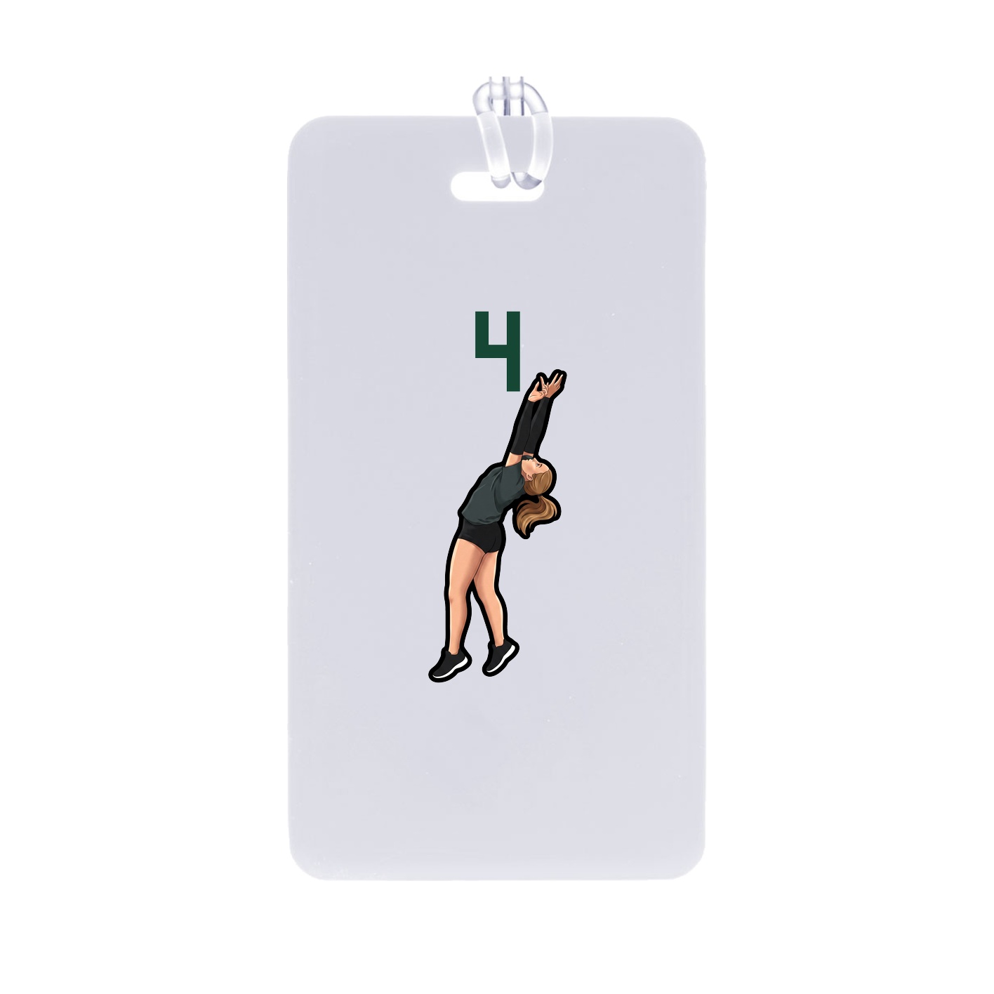 Bag Tag — Number Top in Classic