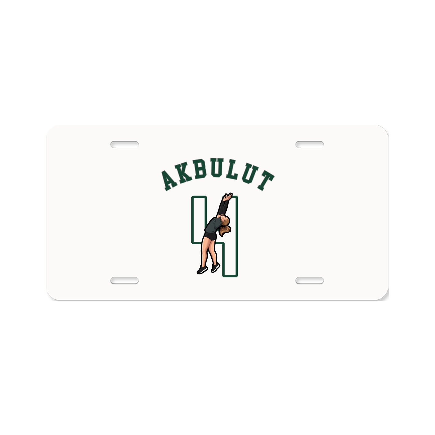 License Plate — Shirsey Arch in Classic