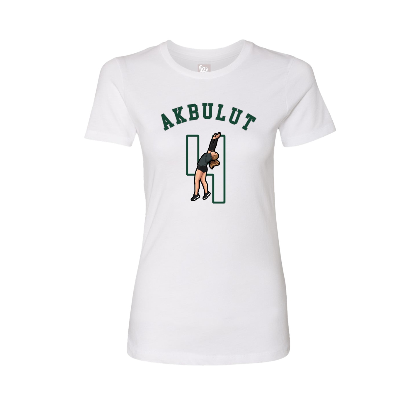 Womens Tee — Shirsey Arch in White