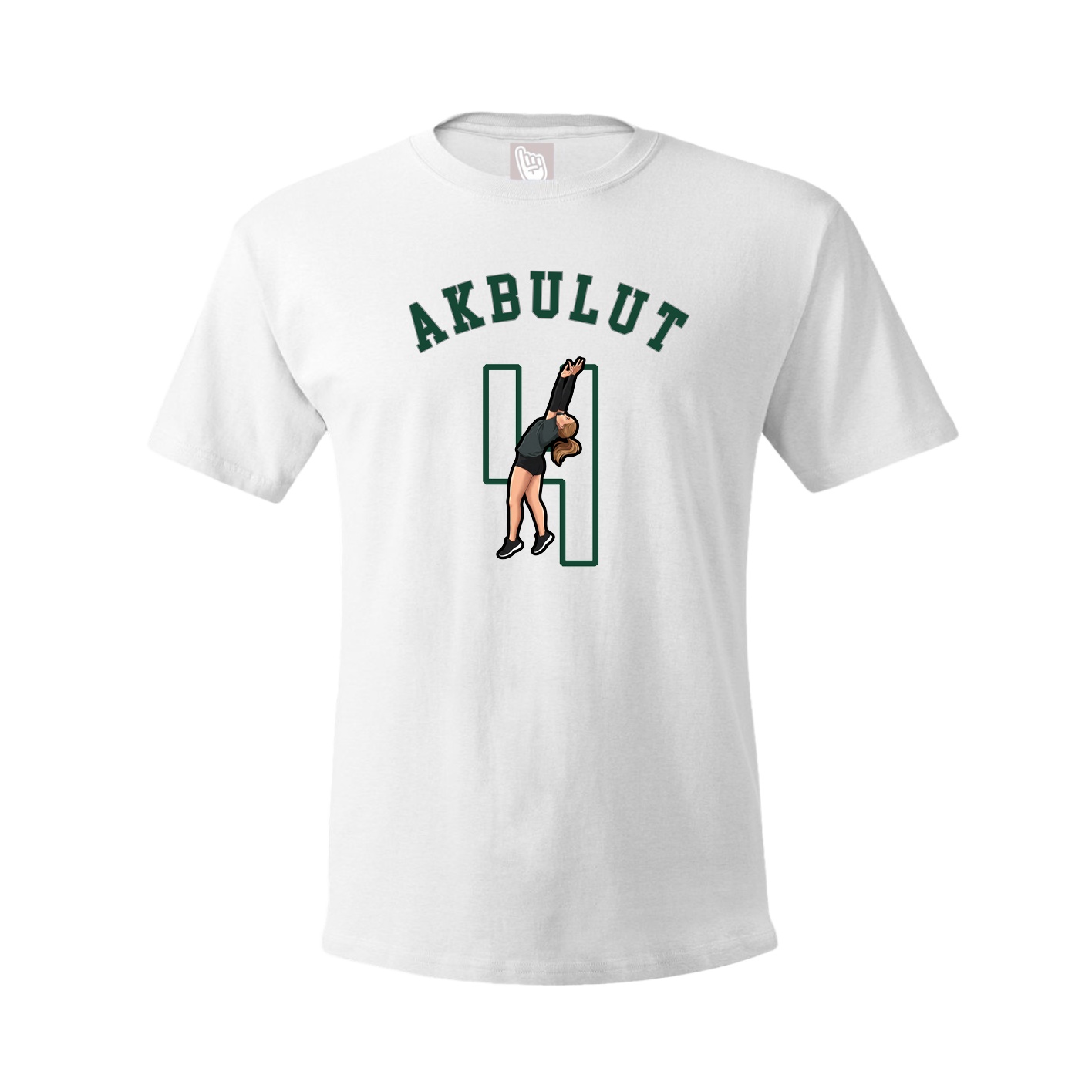 Youth Tee — Shirsey Arch in White