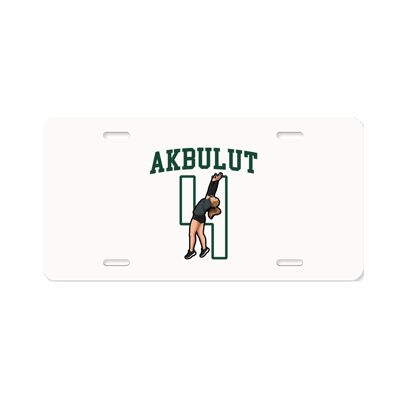 Aluminum License Plate