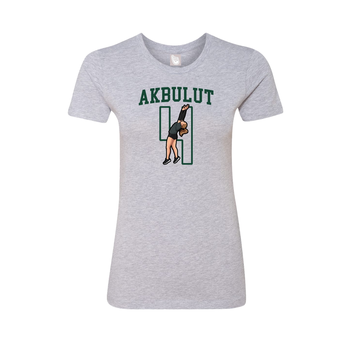 Womens Tee — Shirsey in Grey