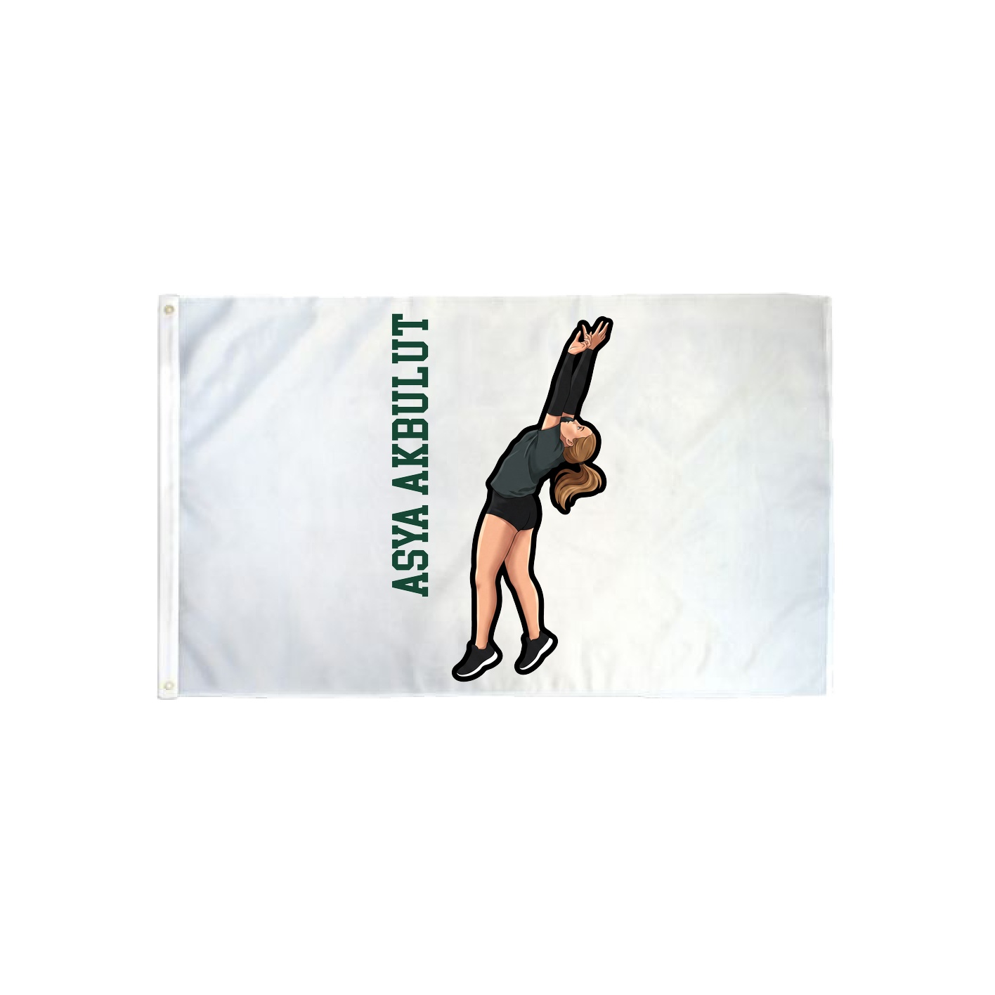 3x5 Flag — Name Vertical in Classic