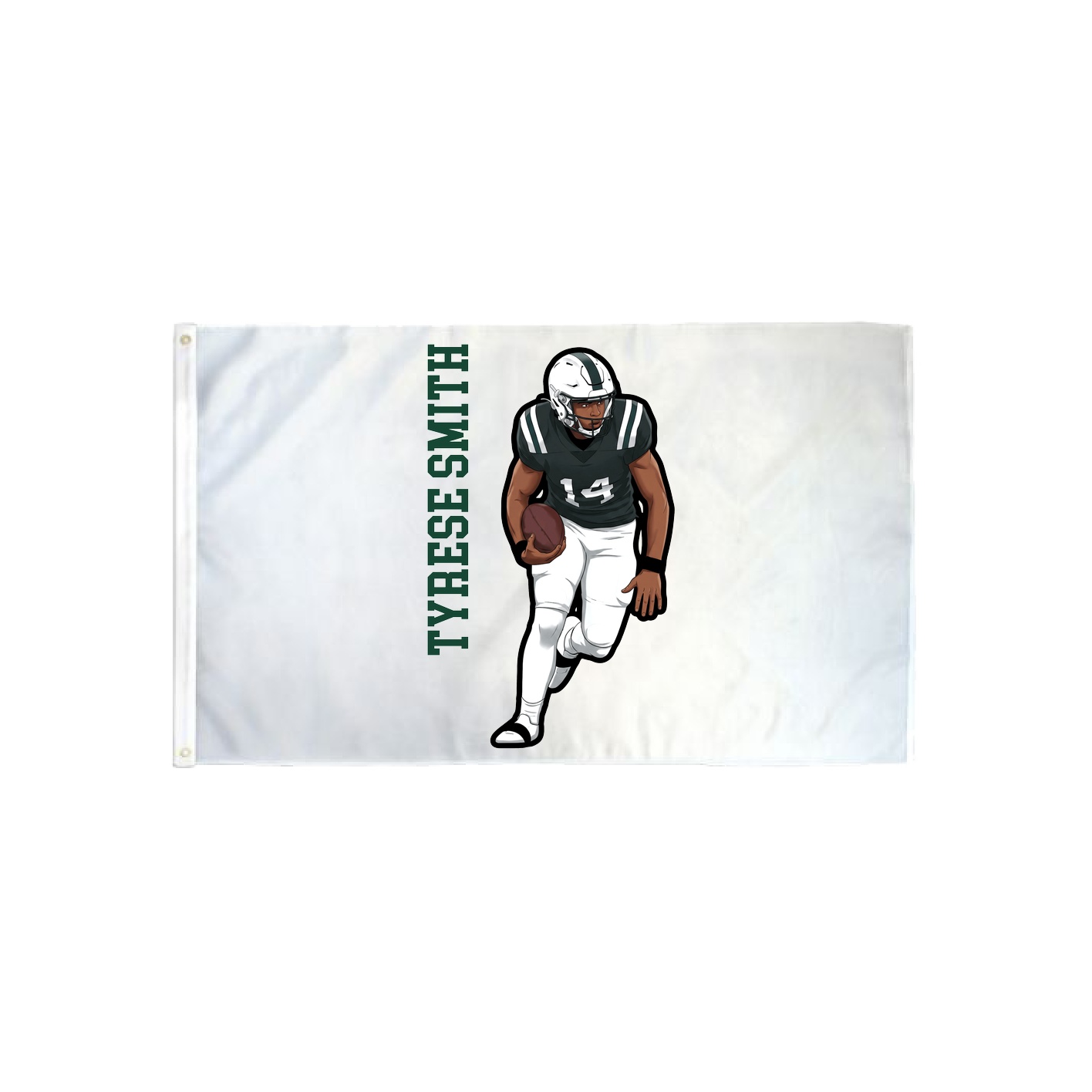 3x5 Flag — Name Vertical in Classic