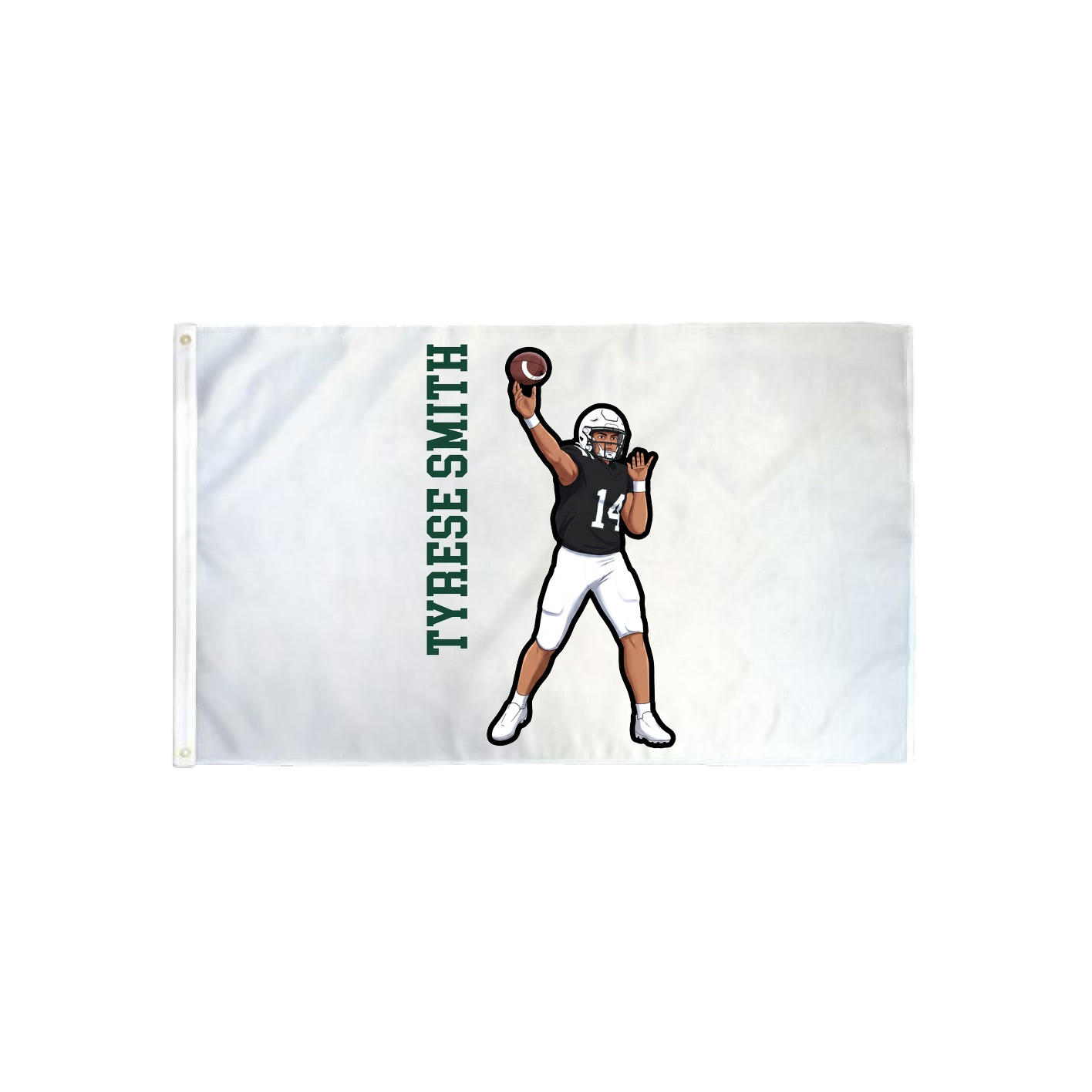 3x5 Flag — Name Vertical in Classic