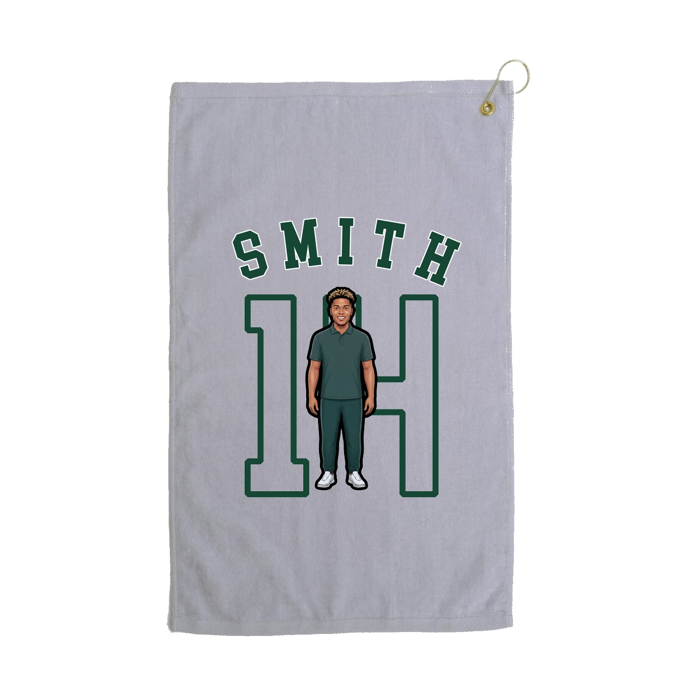 Golf Towel — Shirsey Arch in Grey