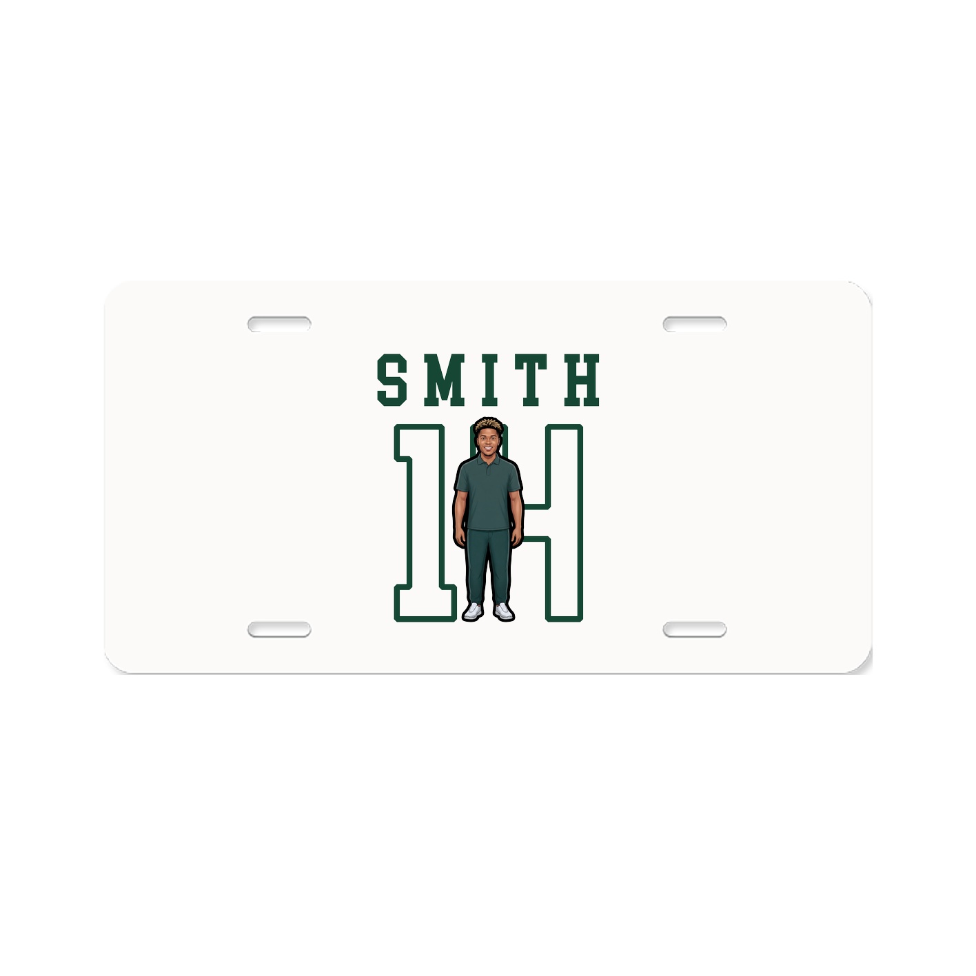 Aluminum License Plate
