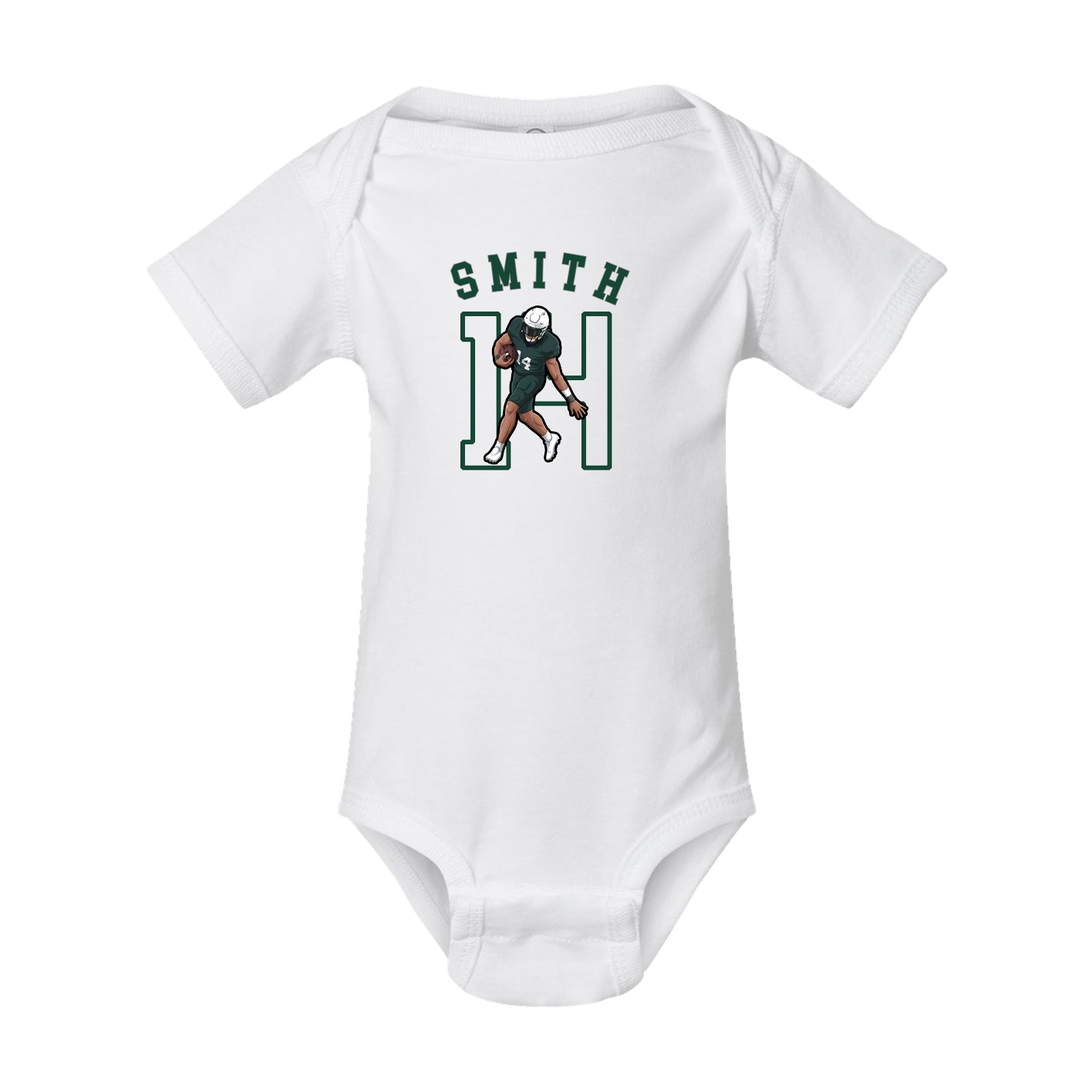 Baby Onesie — Shirsey Arch in White