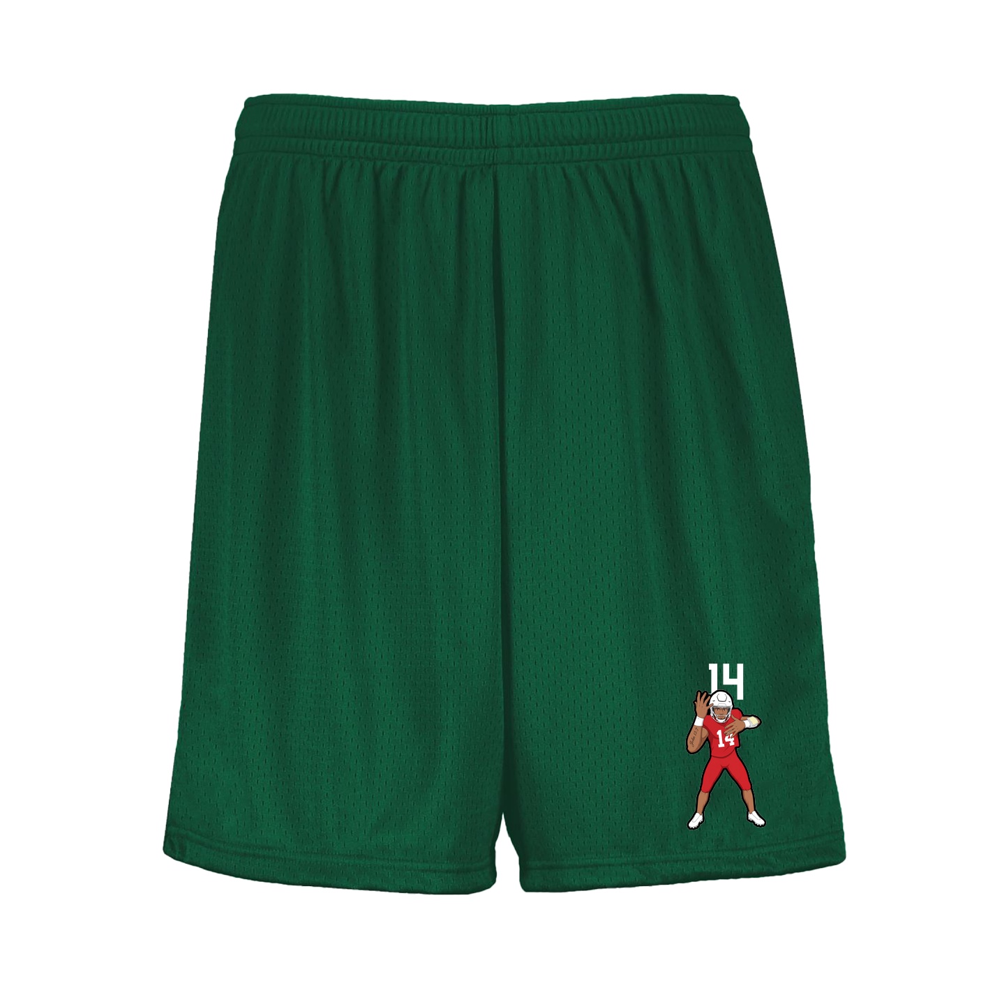 Shorts — Number Top in Green