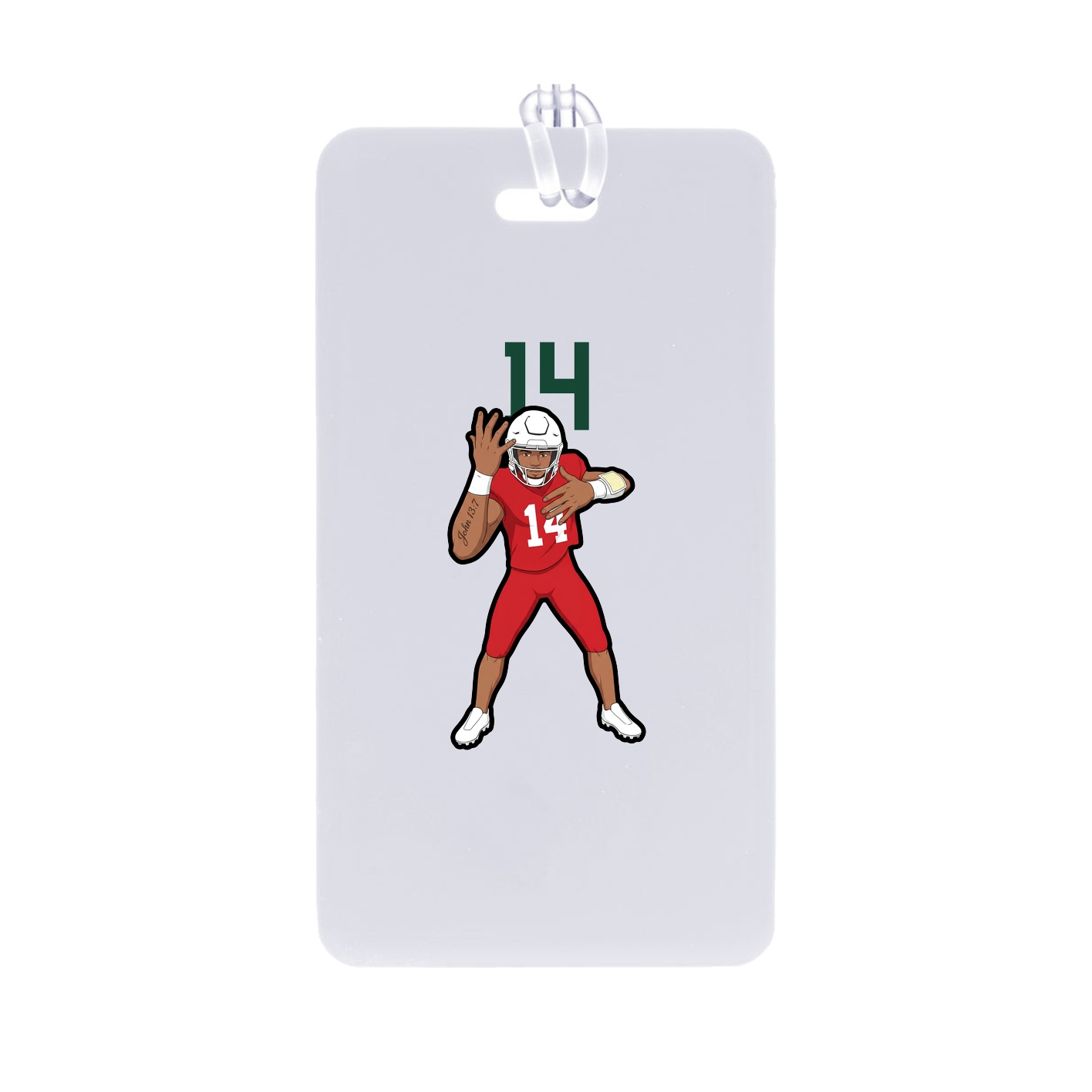 Bag Tag — Number Top in Classic