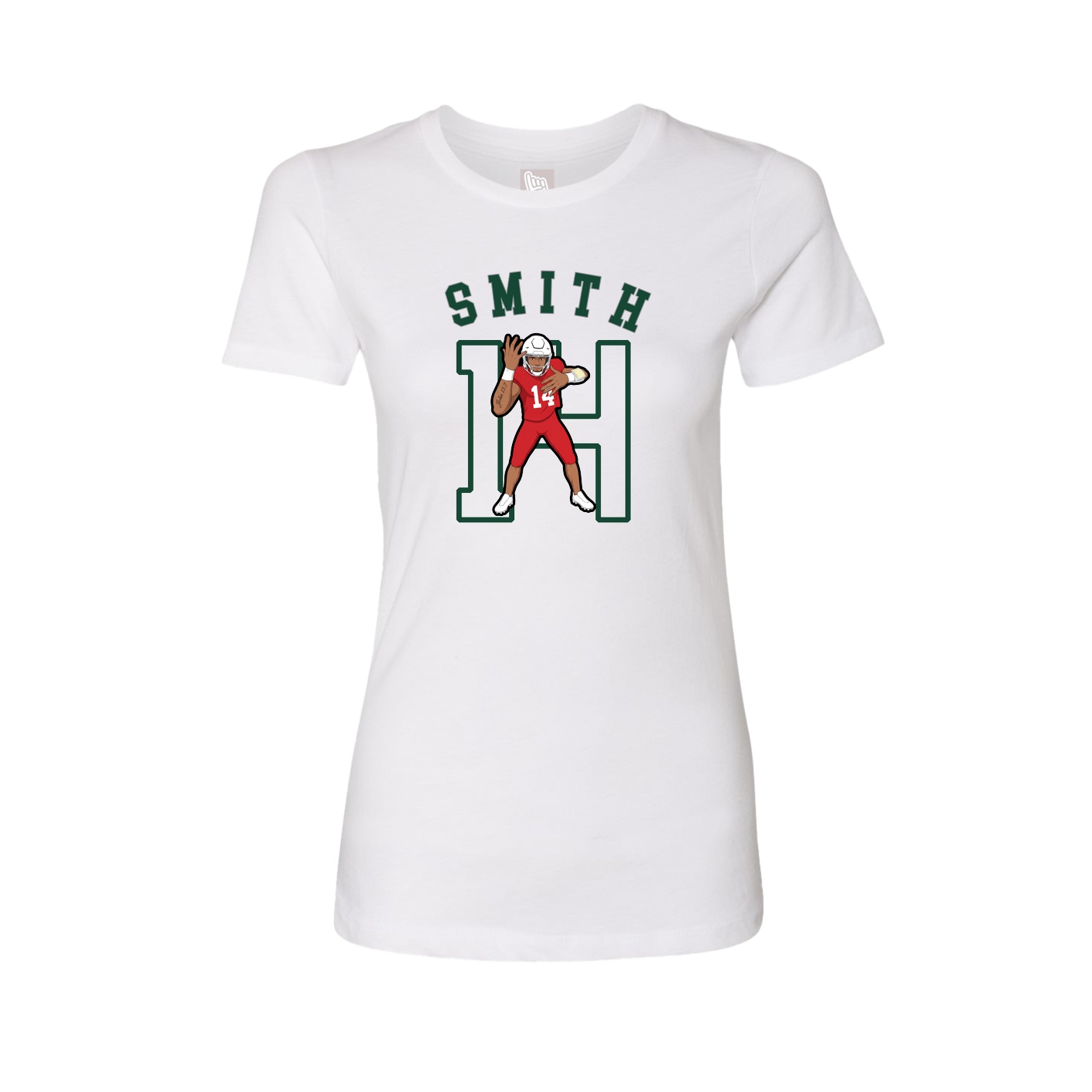 Womens Tee — Shirsey Arch in White