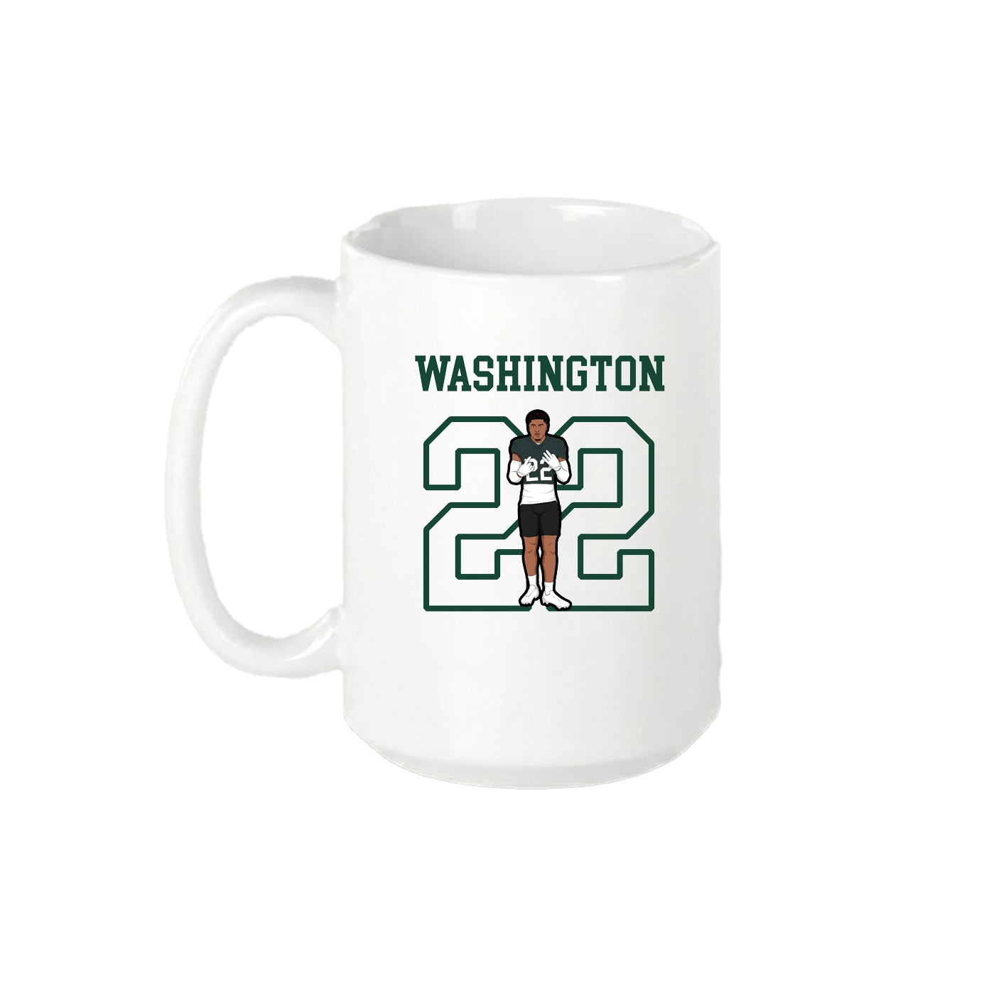 15oz Coffee Mug — Shirsey in White