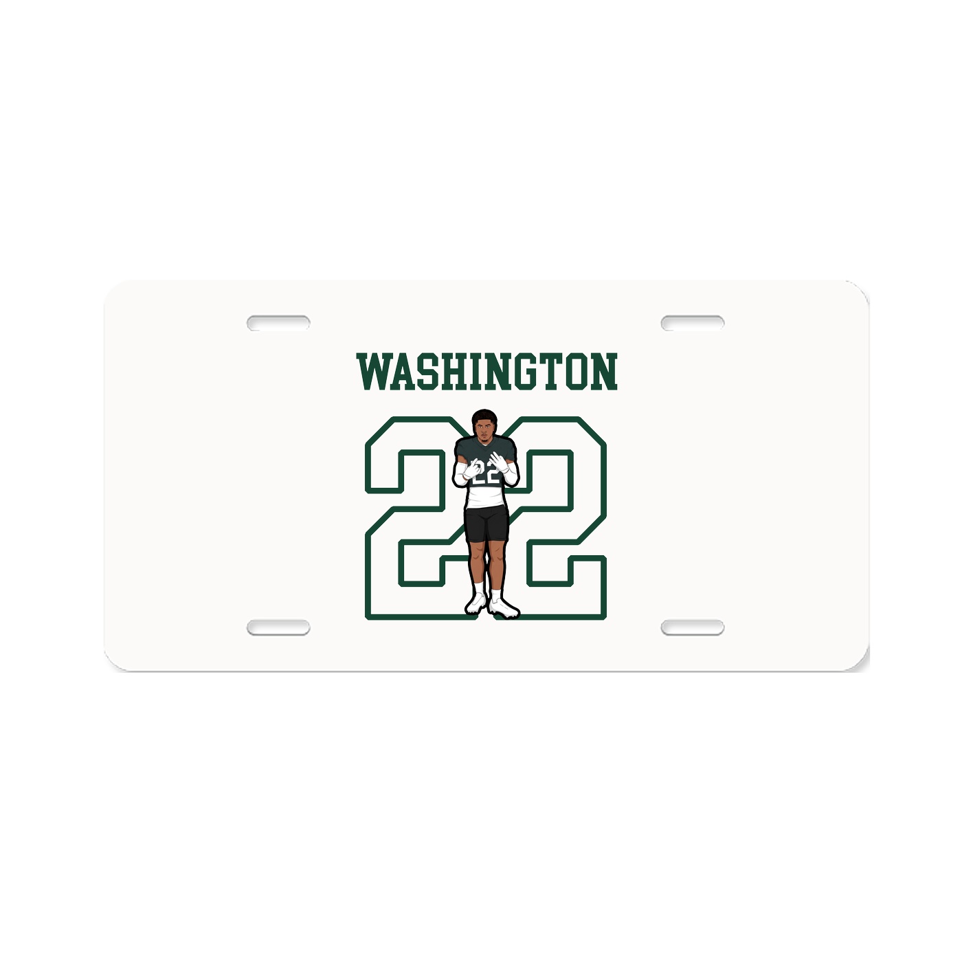 License Plate — Shirsey in Classic