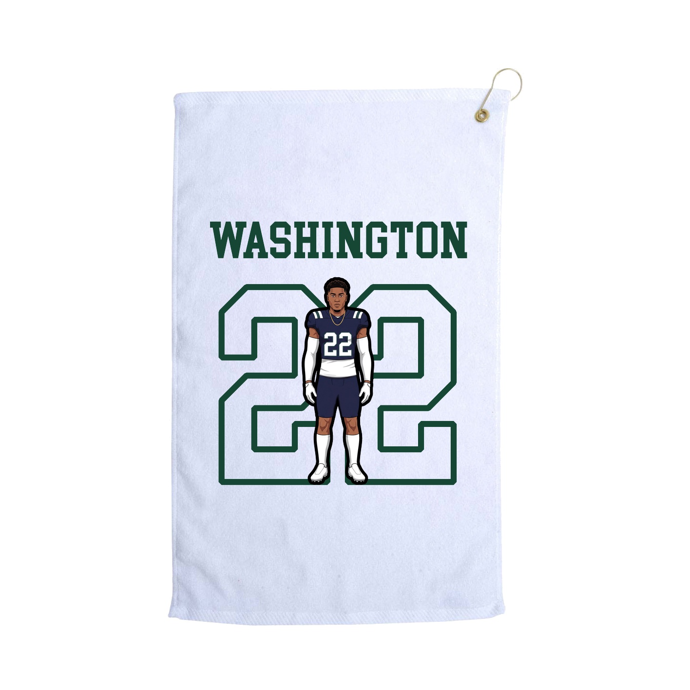 Golf Towel — Shirsey in White