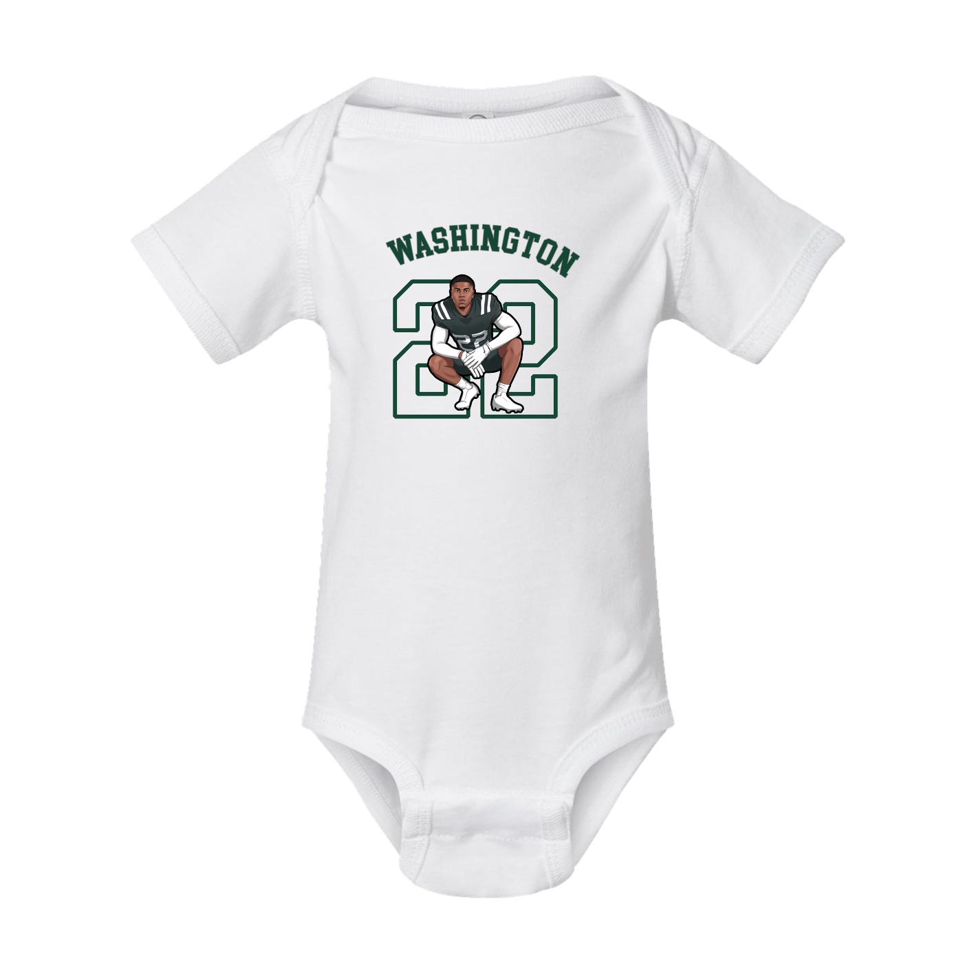 Baby Onesie — Shirsey Arch in White