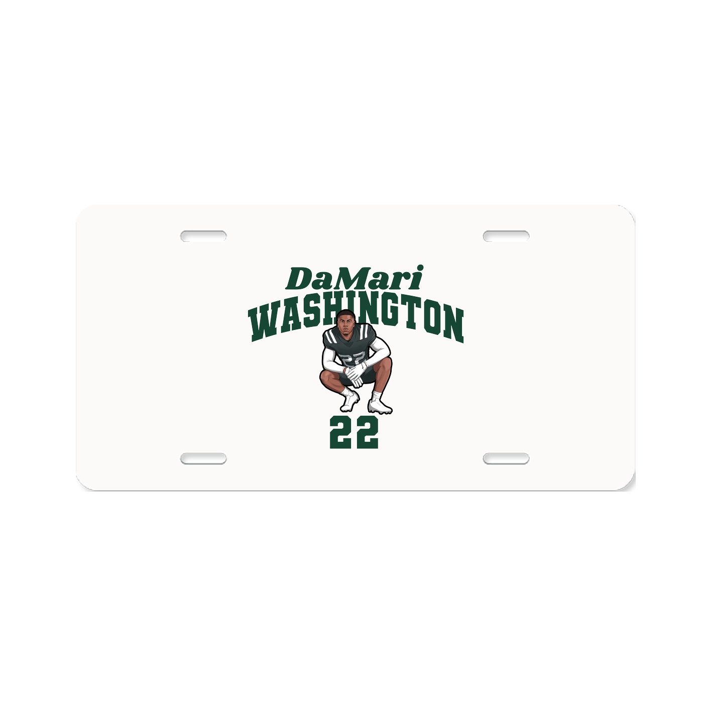License Plate — Signature Arch in Classic