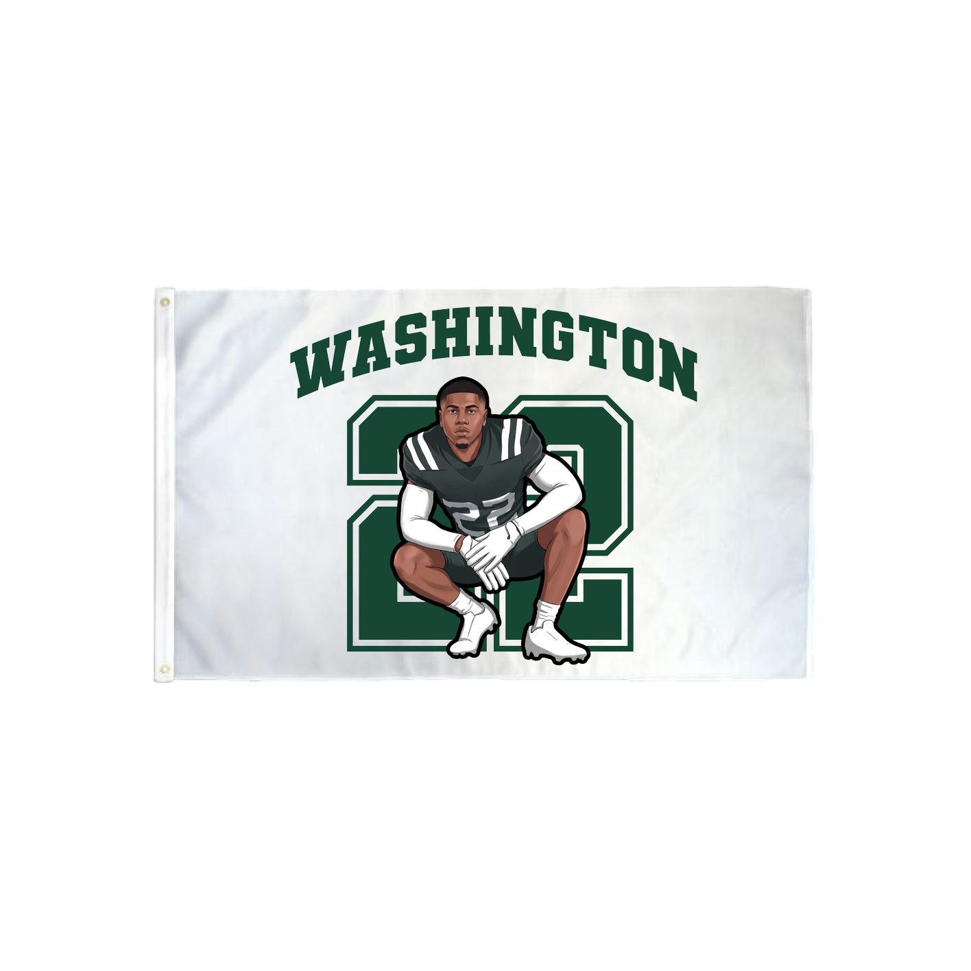 3x5 Flag — Number in Classic