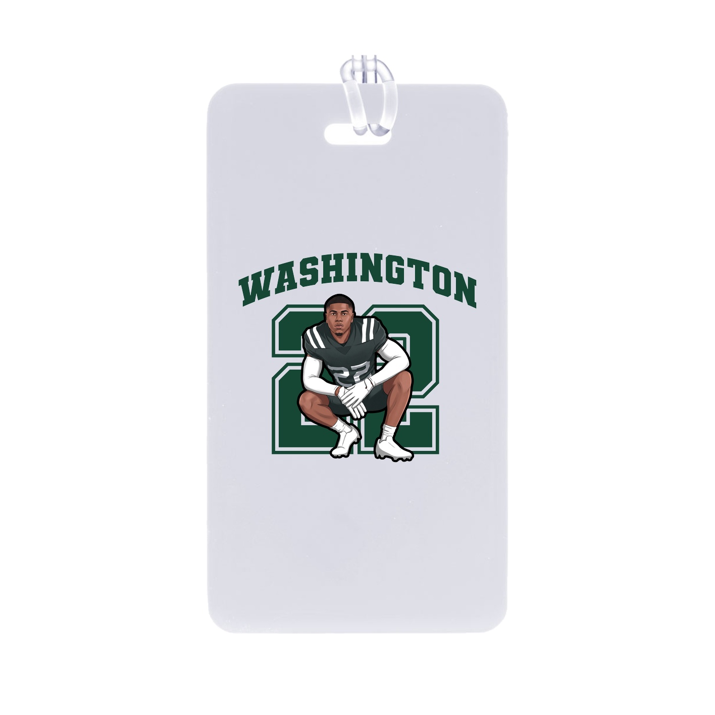 Bag Tag — Number in Classic