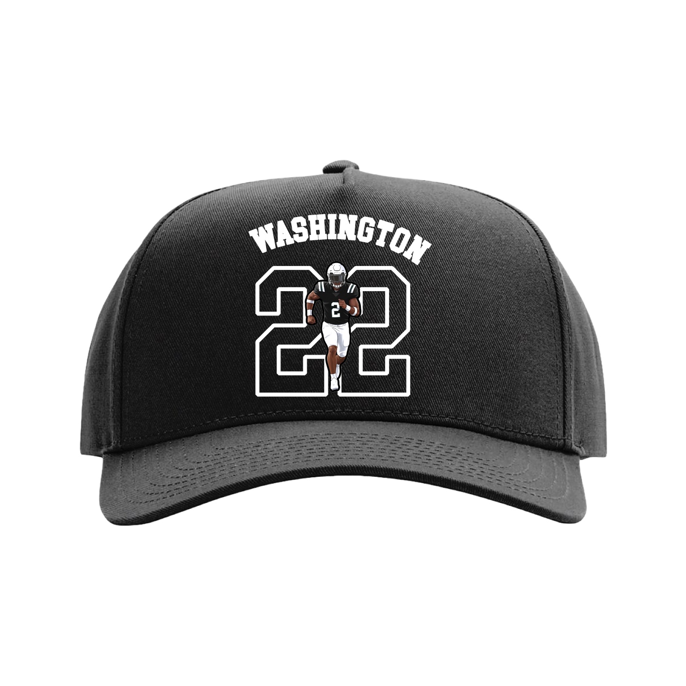 Full Fabric Five-Panel Champ Cap