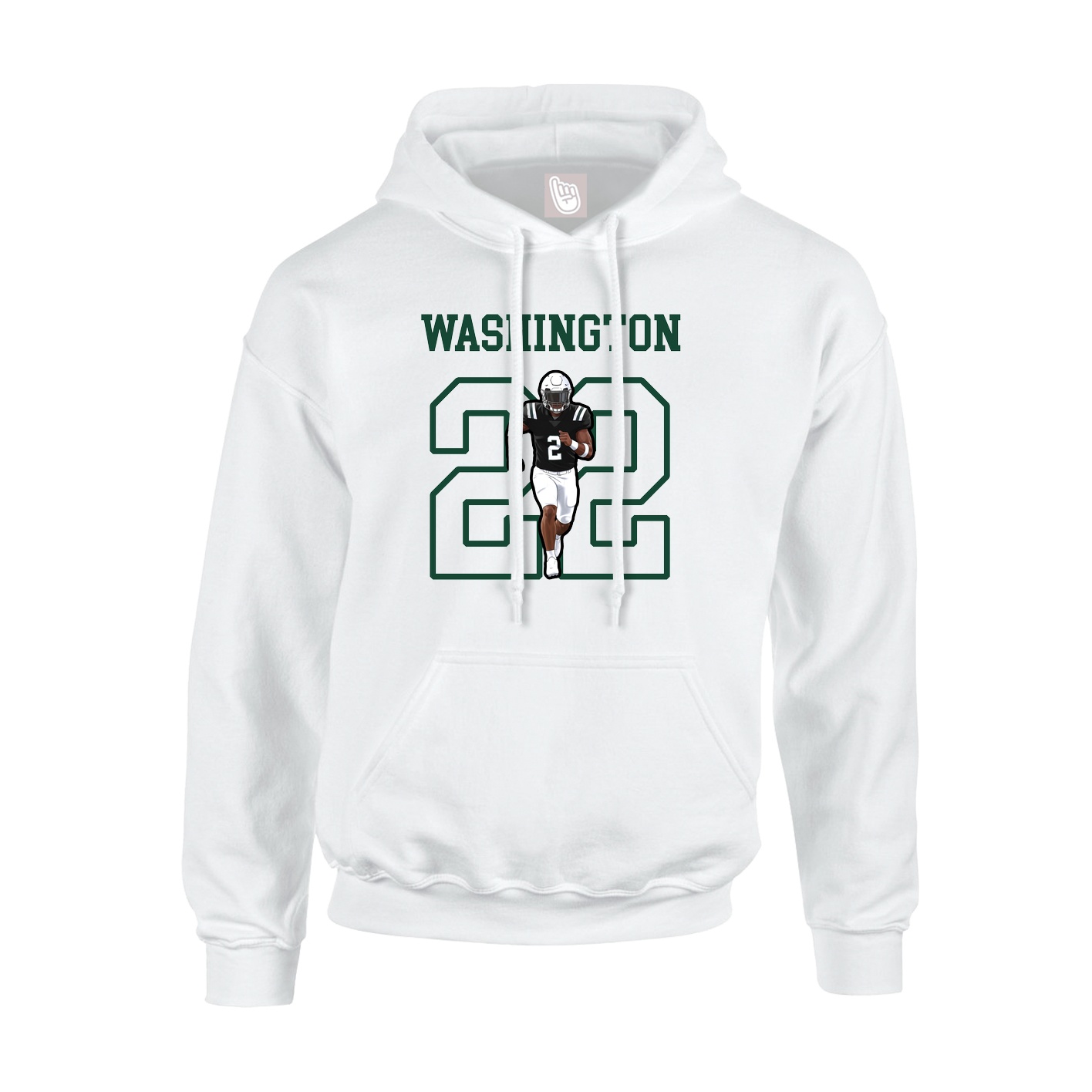 Youth Hoodie — Shirsey in White