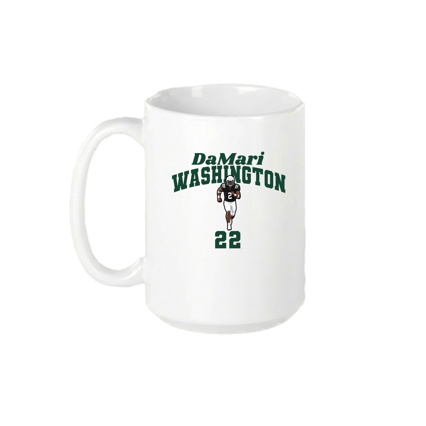 15oz Coffee Mug — Signature Arch in White