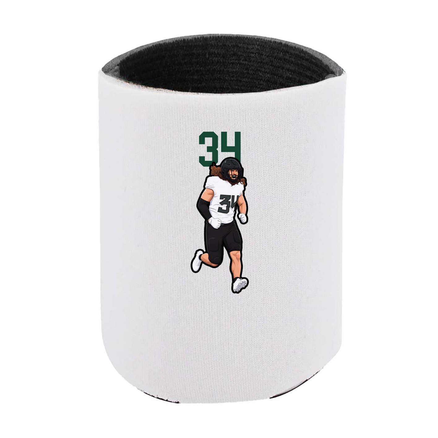Can Holder — Number Top in White