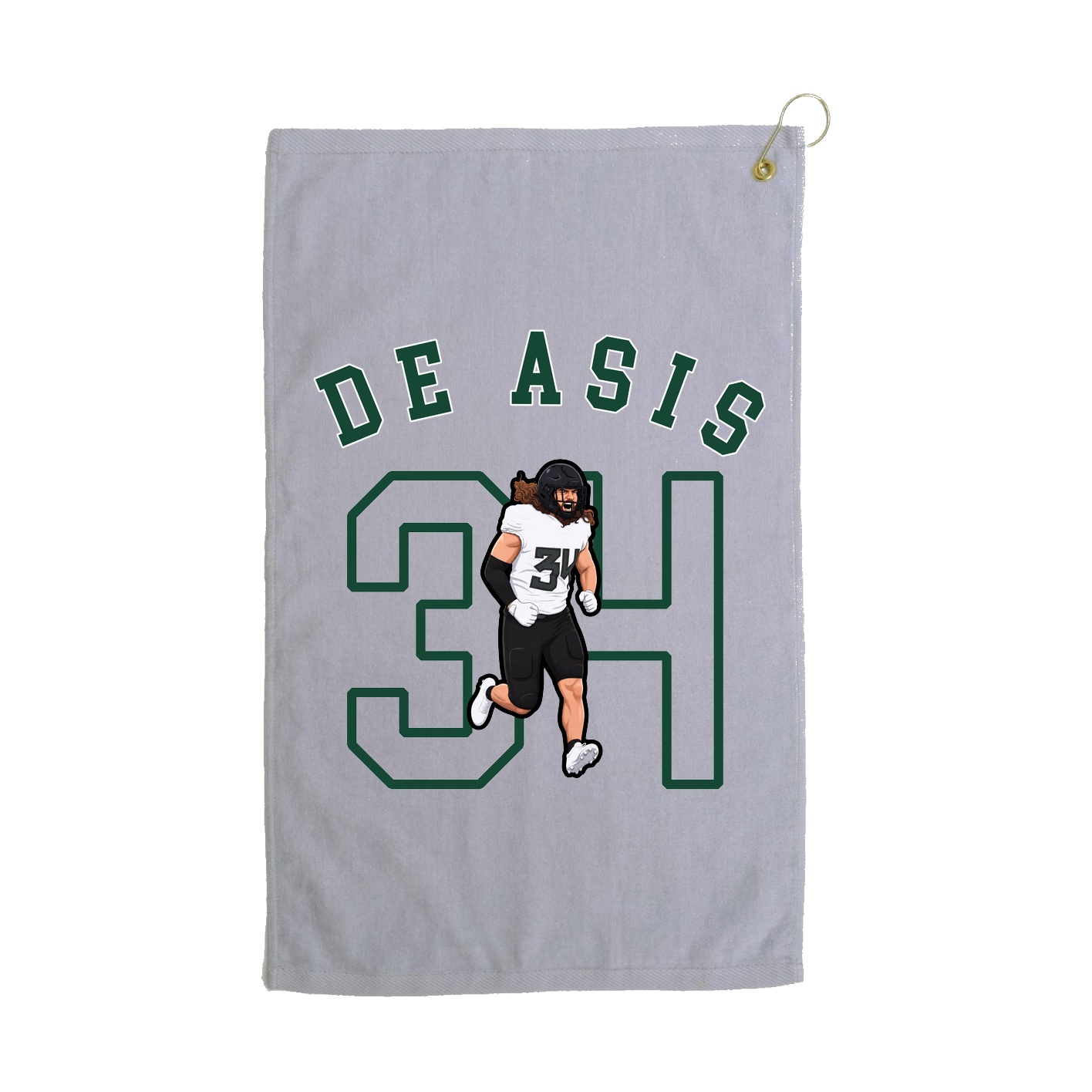 Golf Towel — Shirsey Arch in Grey