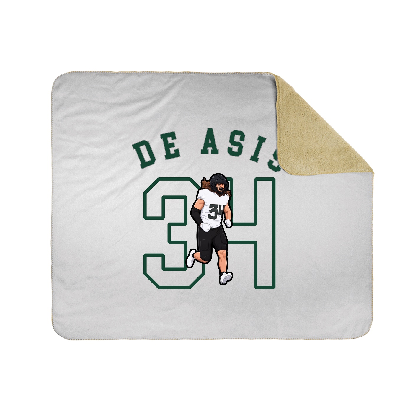 Throw Blanket — Shirsey Arch in White