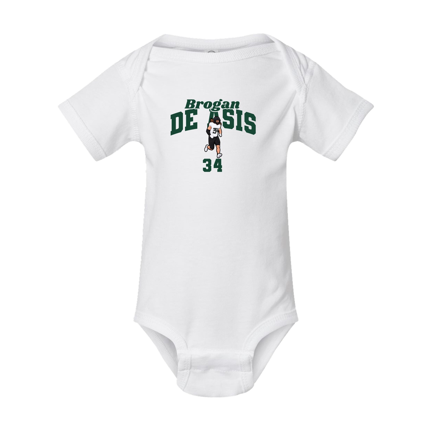 Baby Onesie — Signature Arch in White