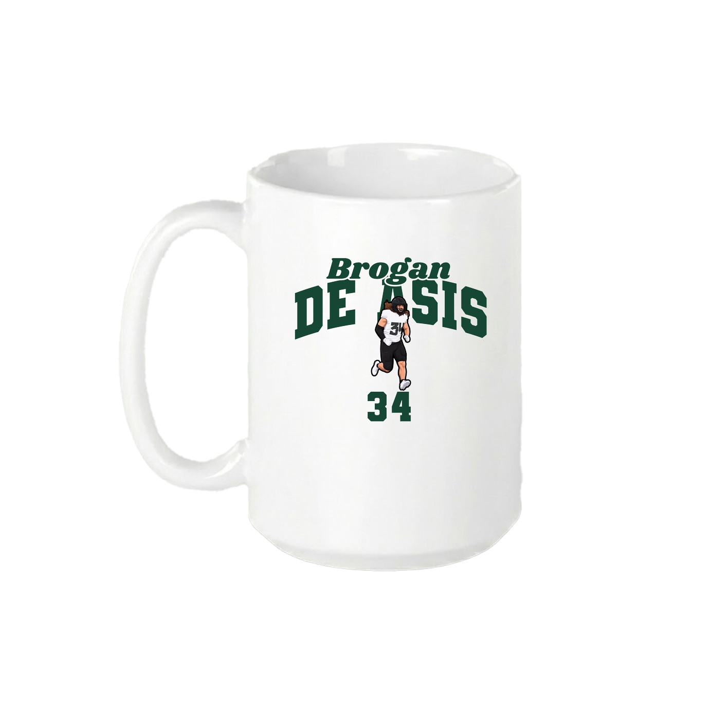 15oz Coffee Mug — Signature Arch in White