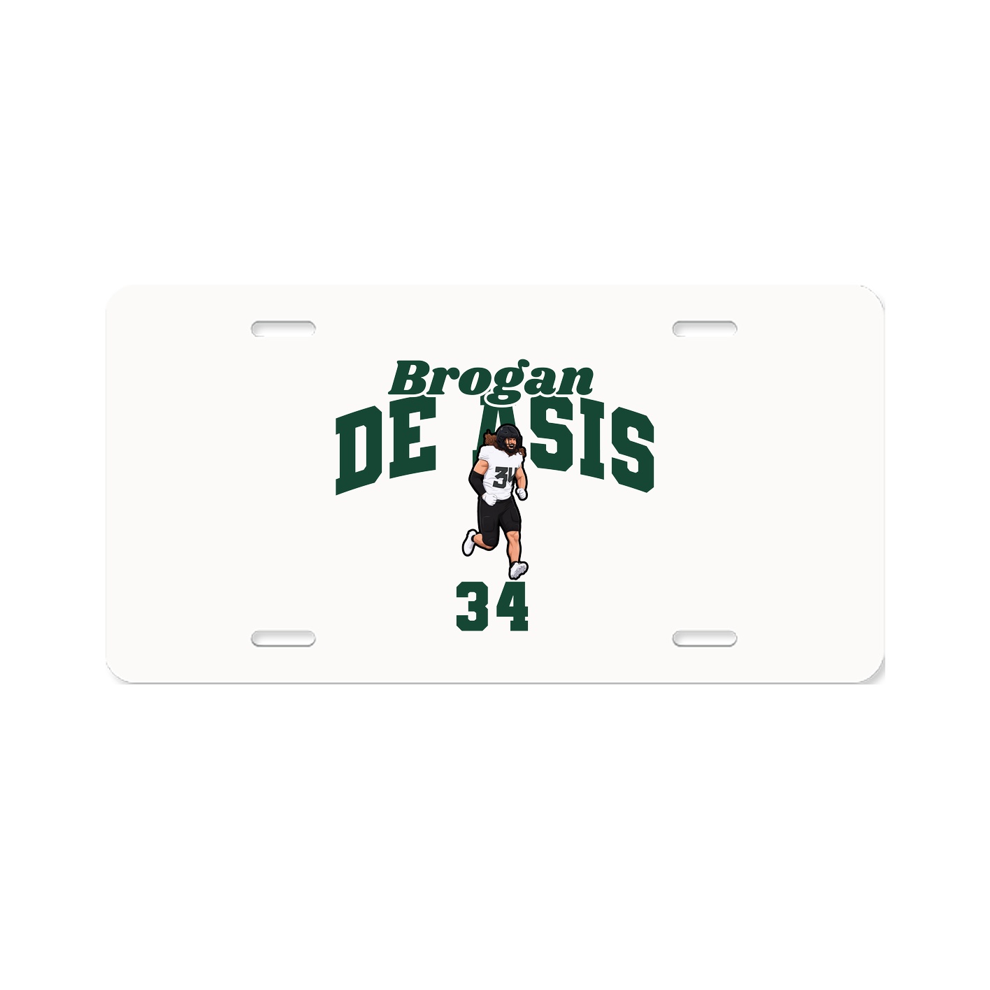 License Plate — Signature Arch in Classic