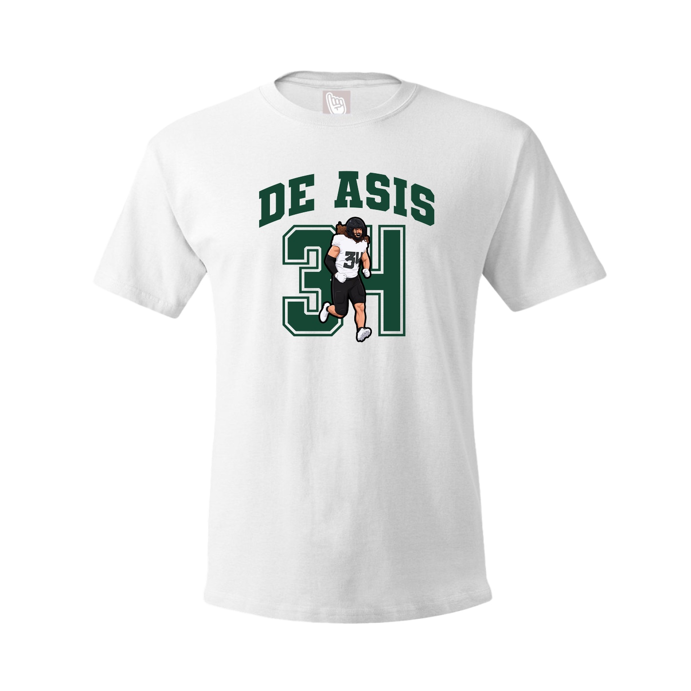 Tee — Number in White