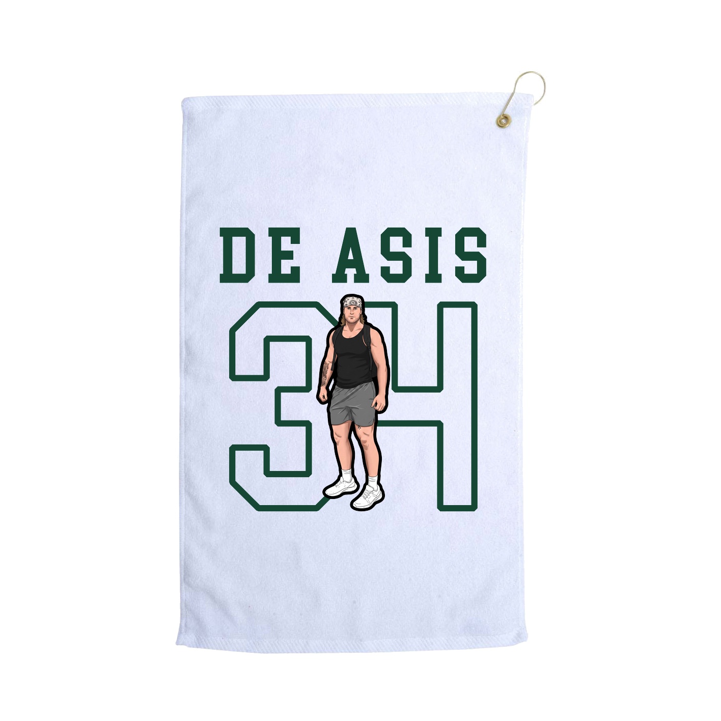 Golf Towel — Shirsey in White