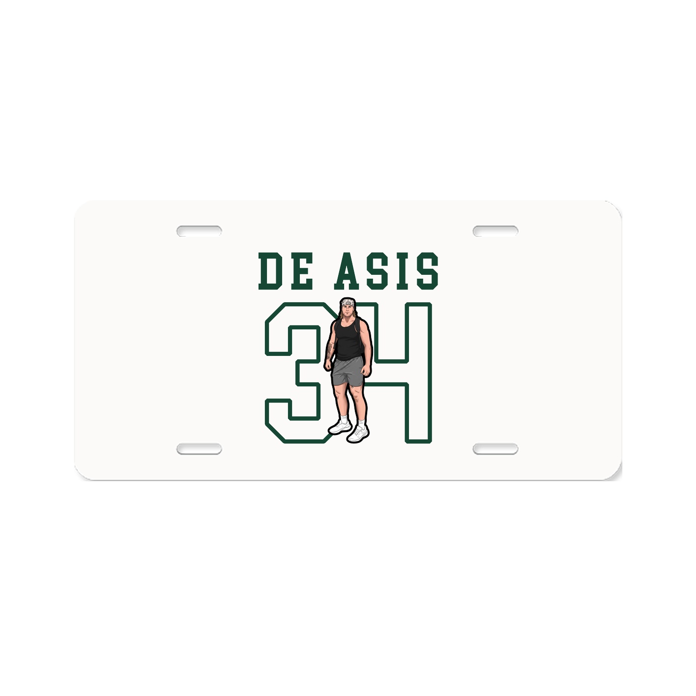 License Plate — Shirsey in Classic