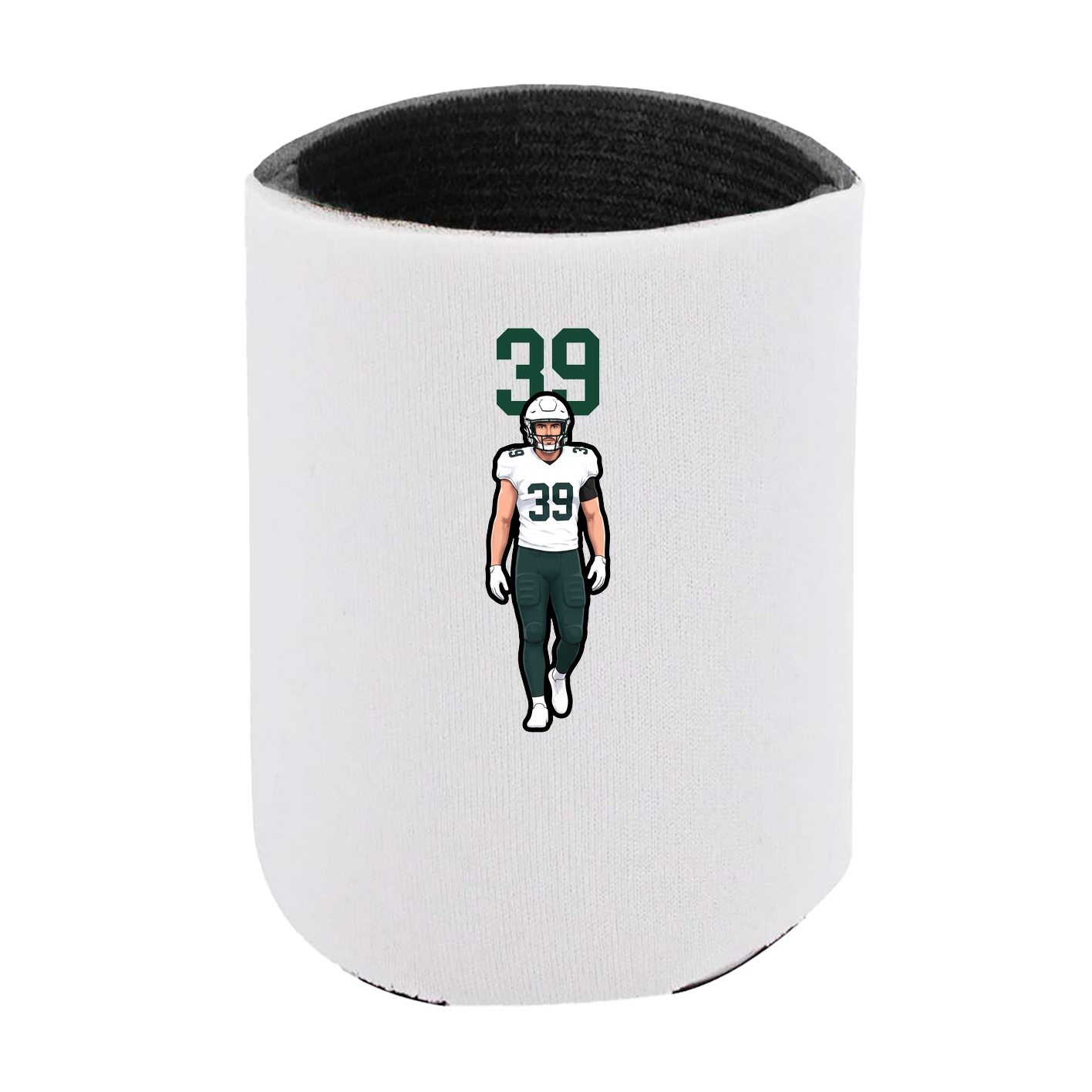 Can Holder — Number Top in White